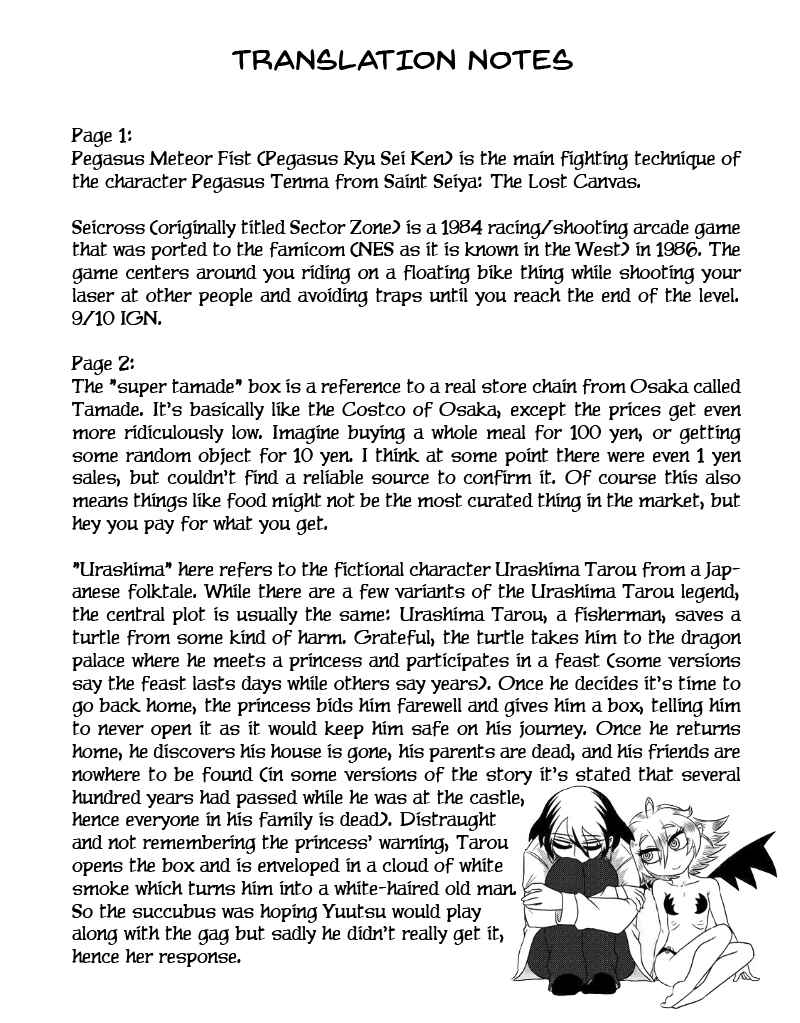 Page 4 Chapter 16 Yuuutsu-kun to Succubus-san