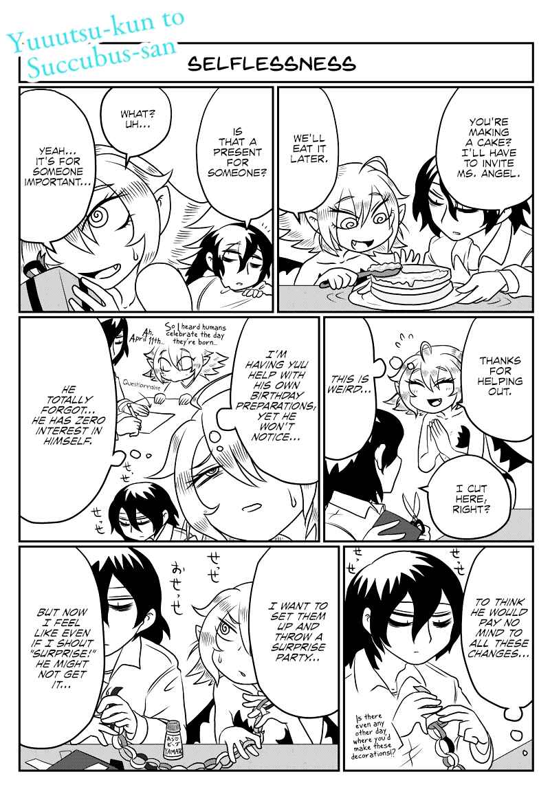Page 1 Chapter 80 Yuuutsu-kun to Succubus-san
