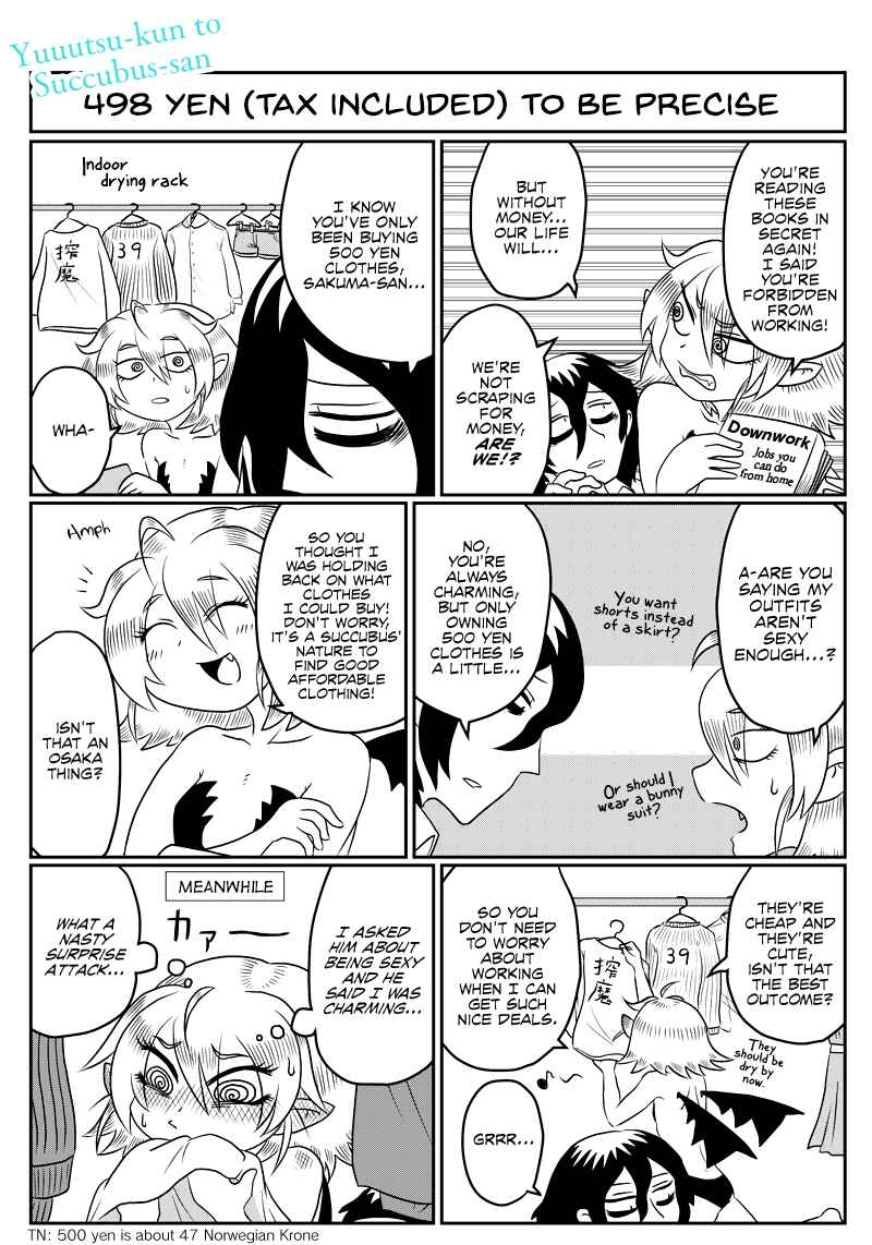 Page 1 Chapter 48 Yuuutsu-kun to Succubus-san