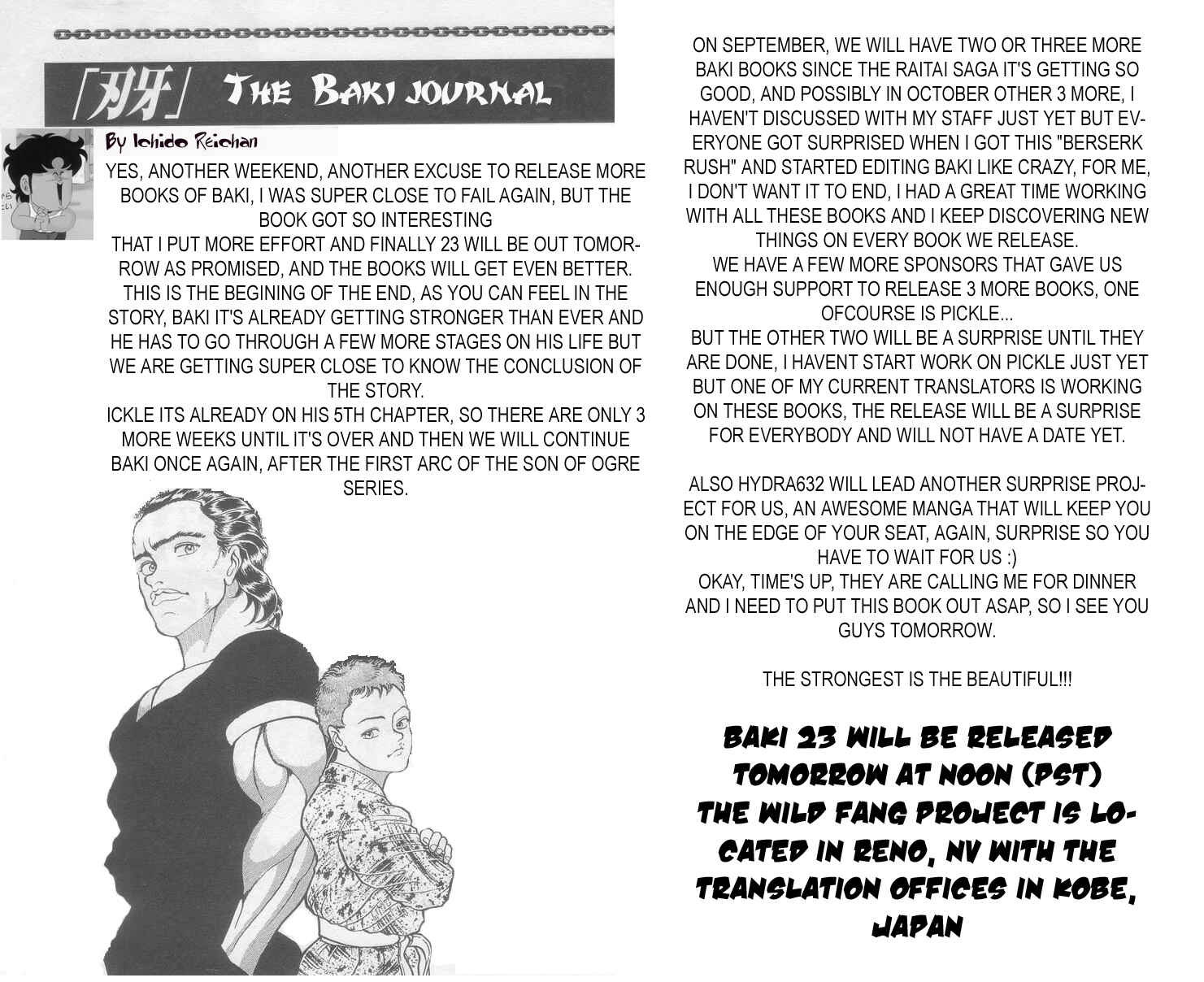 Page 21 Chapter 196 New Grappler Baki