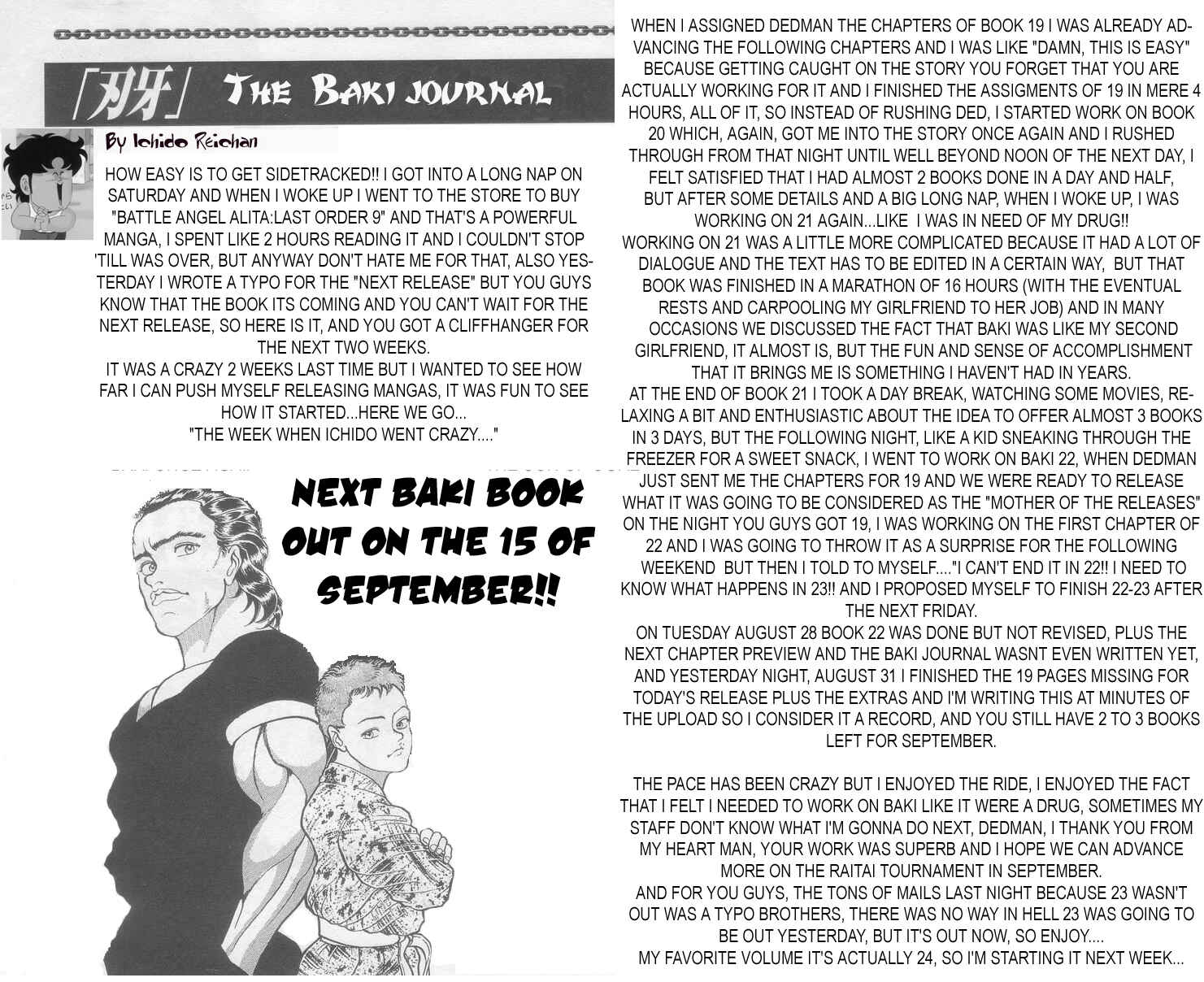 Page 24 Chapter 205 New Grappler Baki