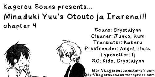 Page 1 Chapter 4 Otouto ja Irarenai!!