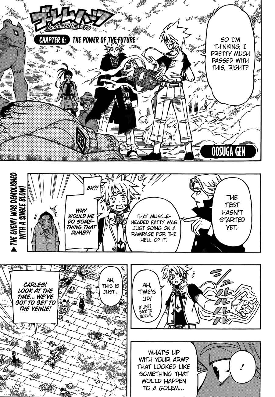 Page 1 Chapter 6 Golem Hearts