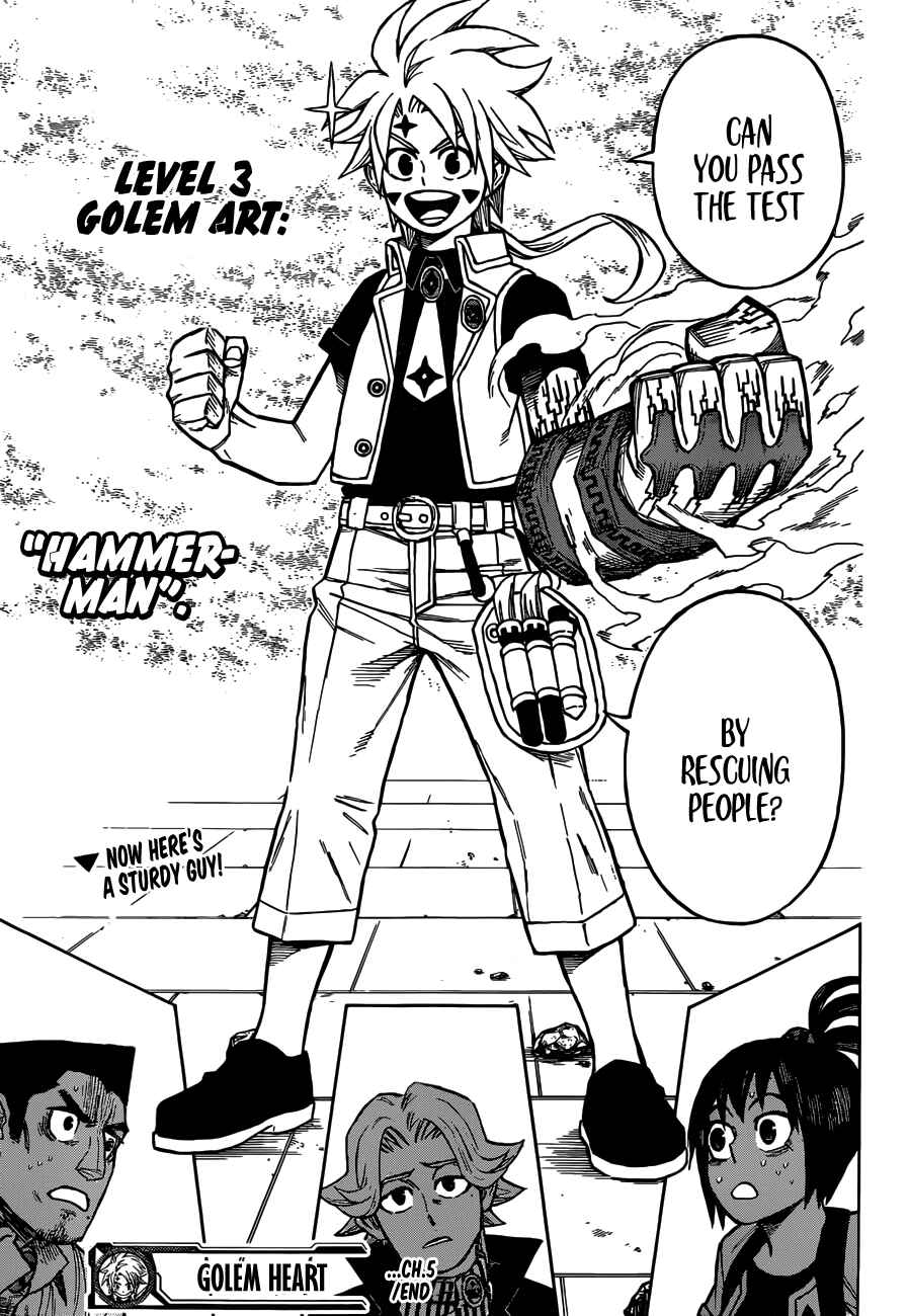 Page 19 Chapter 5 Golem Hearts