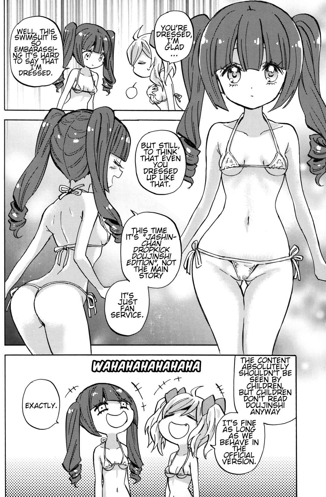 Page 20 Chapter Unknown_a3cb Jashin-Chan Drop Kick Charlies Pool Edition