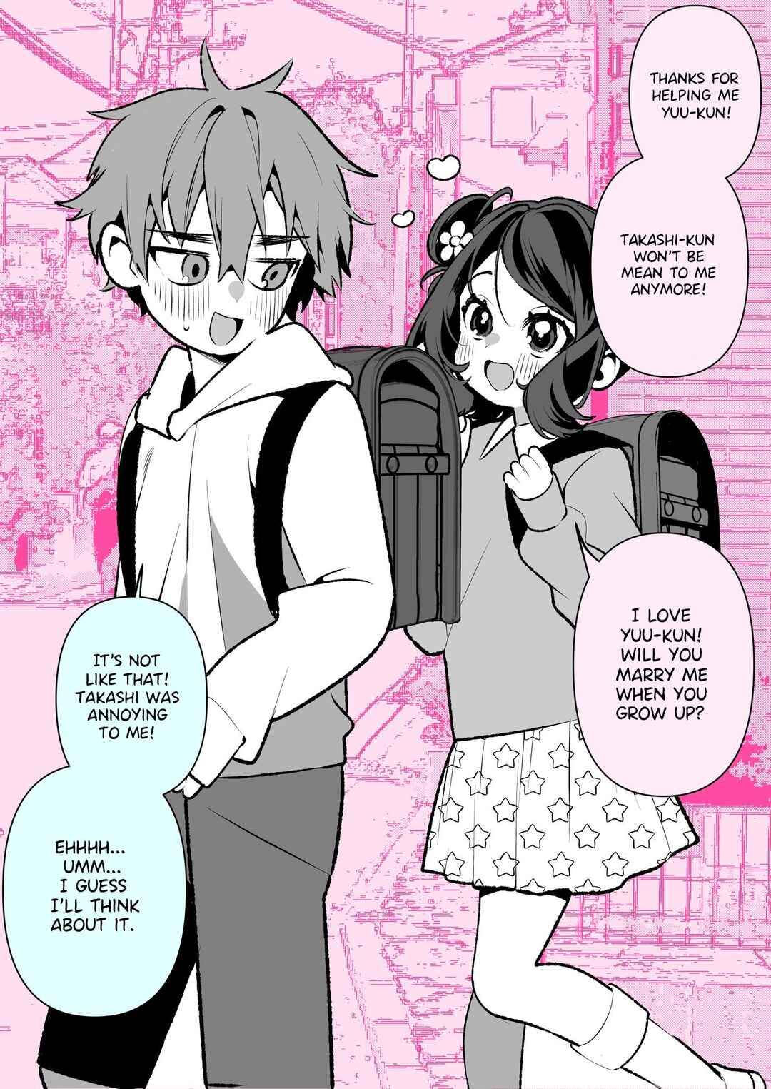 Page 1 Chapter 2 Little Yuu-kun and Big Kana-chan