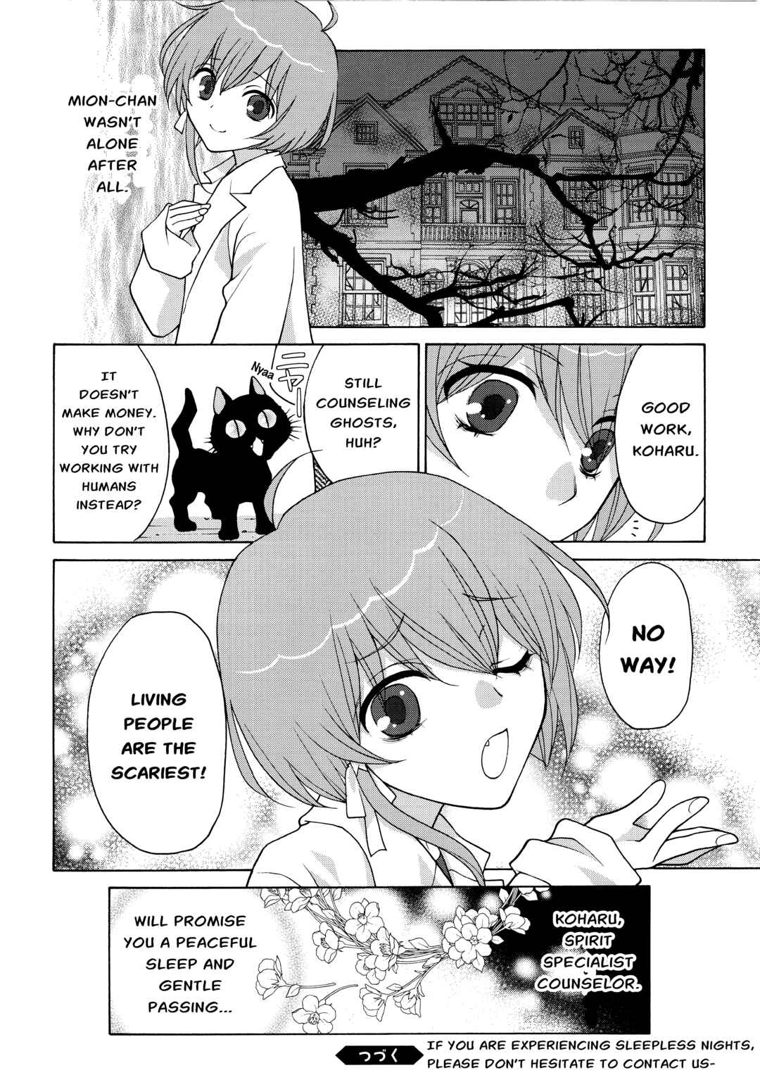Page 20 Chapter 1 Koharu Hush-A-Bye Mayonaka no Kaunseraa