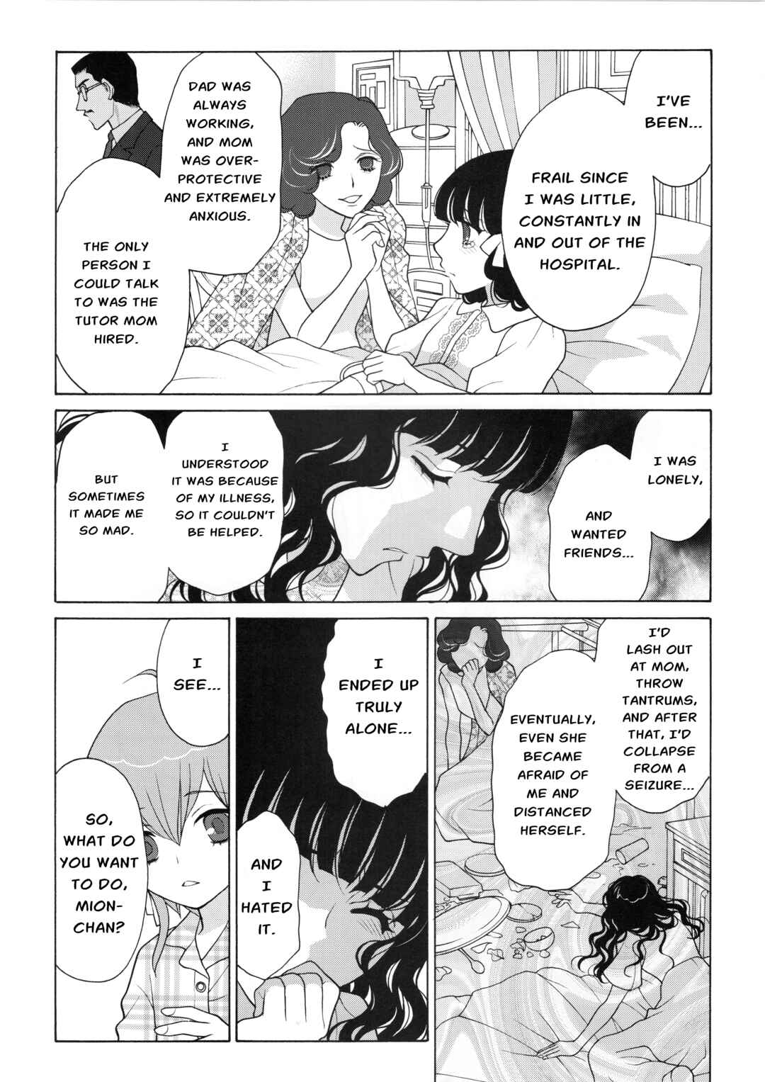 Page 8 Chapter 1 Koharu Hush-A-Bye Mayonaka no Kaunseraa