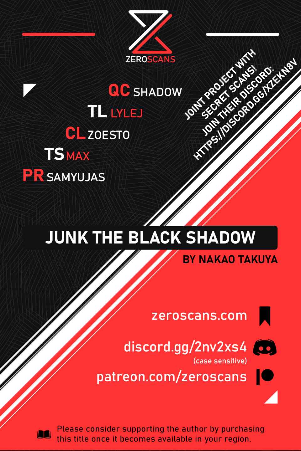 Page 1 Chapter 34 Junk the Black Shadow