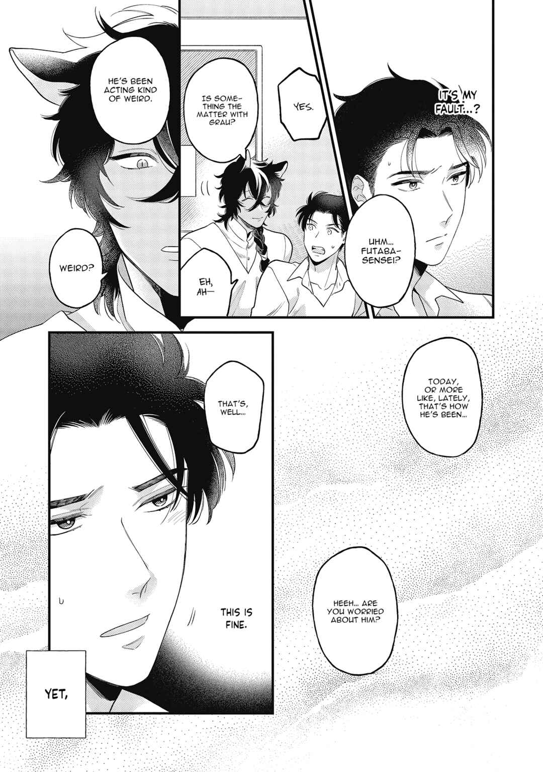 Page 9 Chapter 3 Fukigen na Kemono no Itoshikata