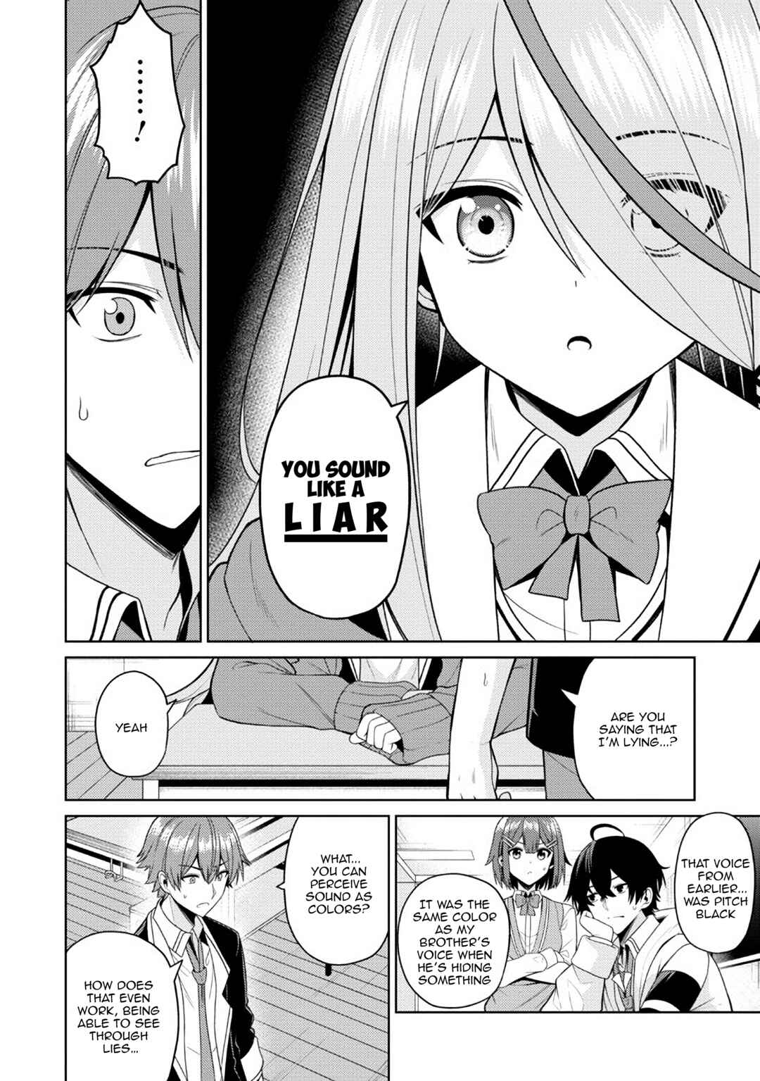 Page 12 Chapter 3.1 Kao sae Yokereba Ii Kyoushitsu