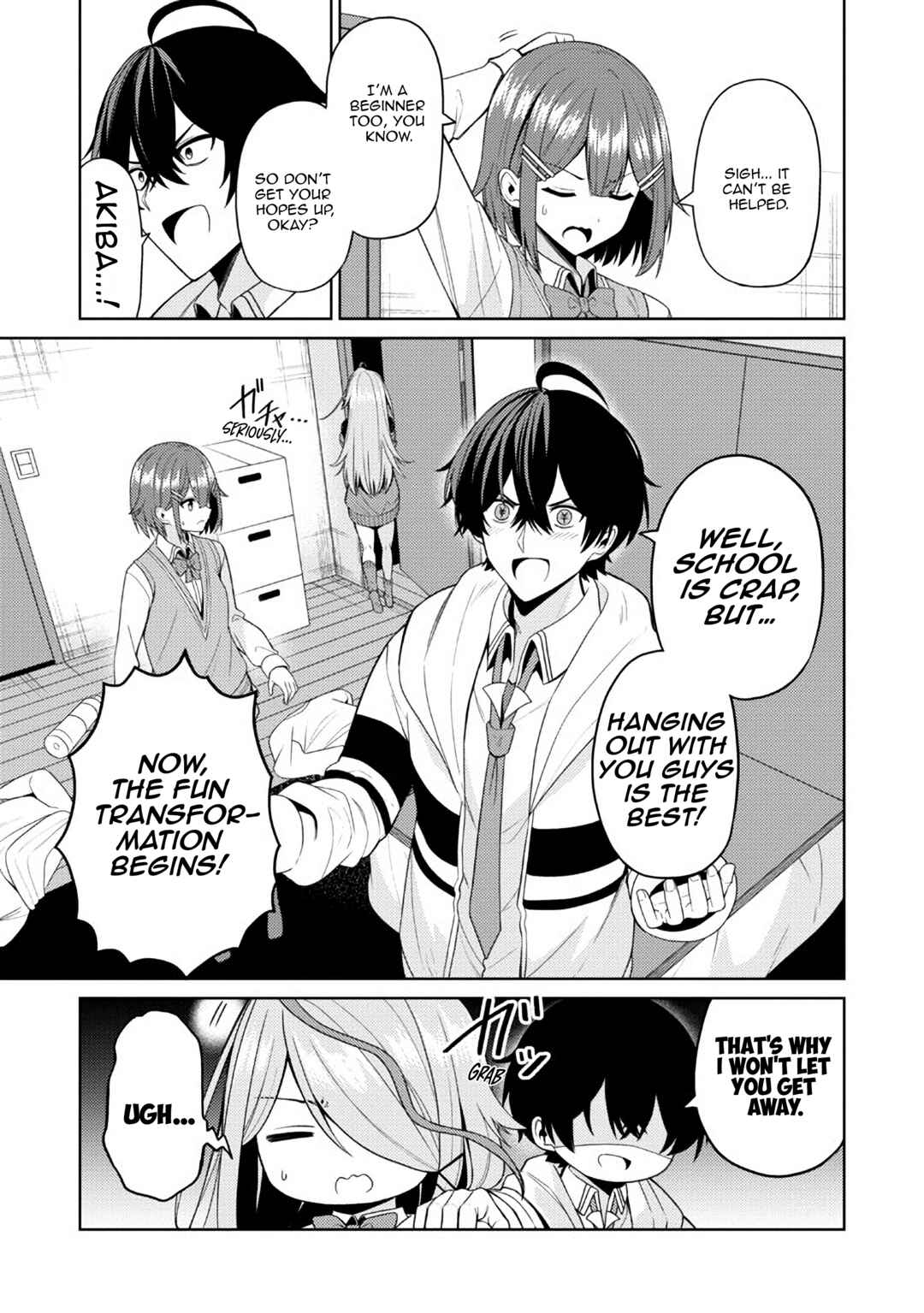 Page 5 Chapter 3.1 Kao sae Yokereba Ii Kyoushitsu