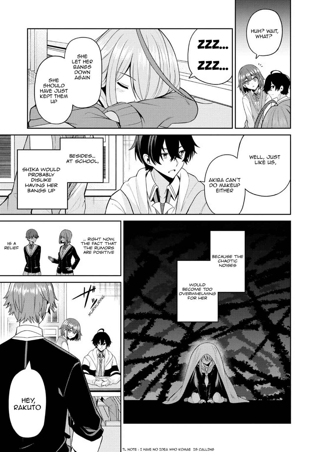 Page 9 Chapter 3.1 Kao sae Yokereba Ii Kyoushitsu