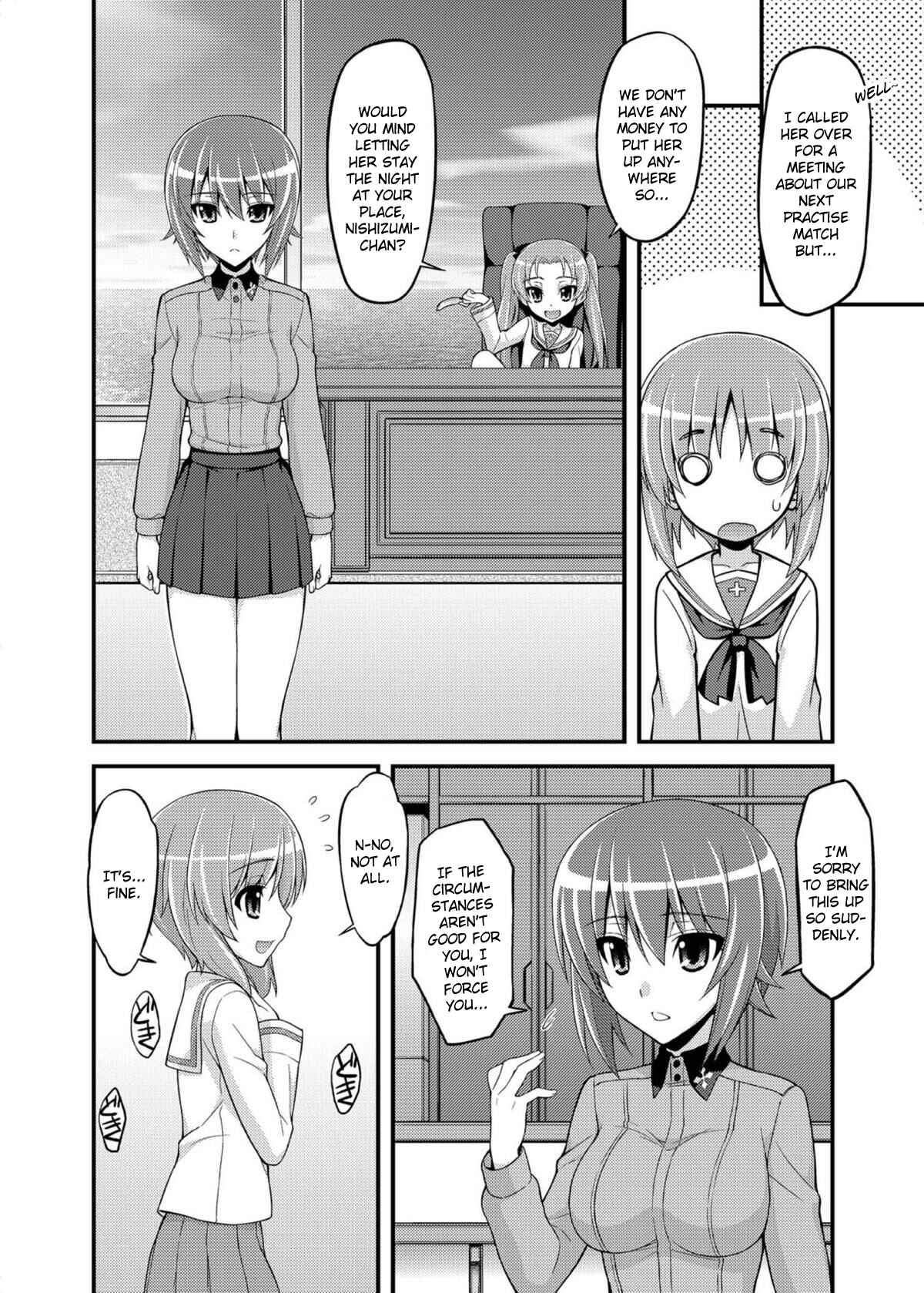 Page 7 Chapter Unknown_3dbb Girls und Panzer - Girls und Girls 2: MahoMiho Strategy! (Doujinshi)