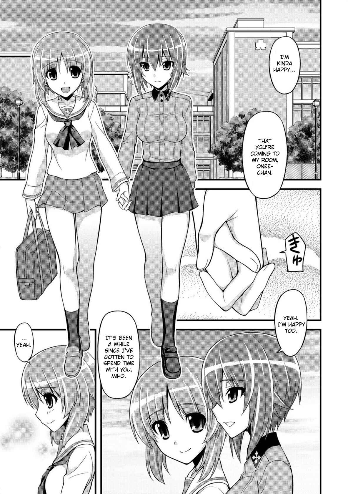 Page 8 Chapter Unknown_3dbb Girls und Panzer - Girls und Girls 2: MahoMiho Strategy! (Doujinshi)