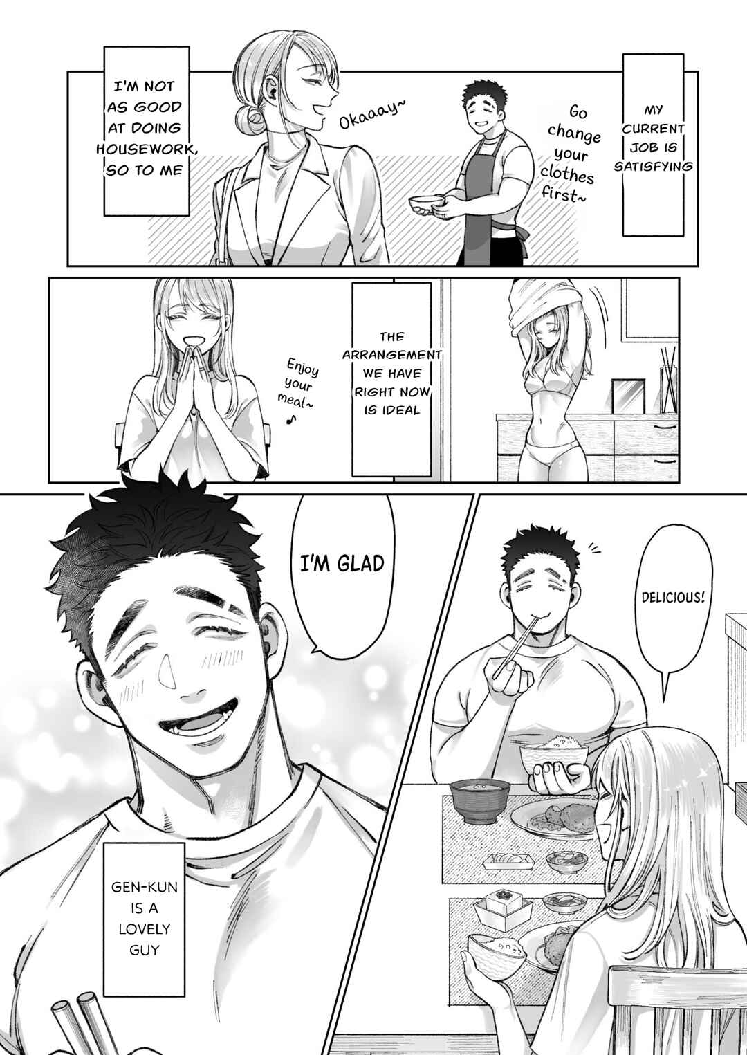 Page 13 Chapter 1 Tachibana-ke no Seikatsu ~Tsuma wa Otto ga Kawaikute Shikatanai!~