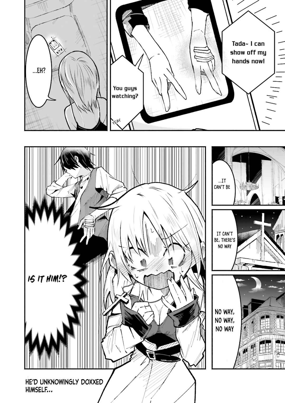 Page 16 Chapter 4 Isekai de Haishin Katsudou wo Shitara Tairyou no Yandere Shinja wo Umidashite Shimatta Ken