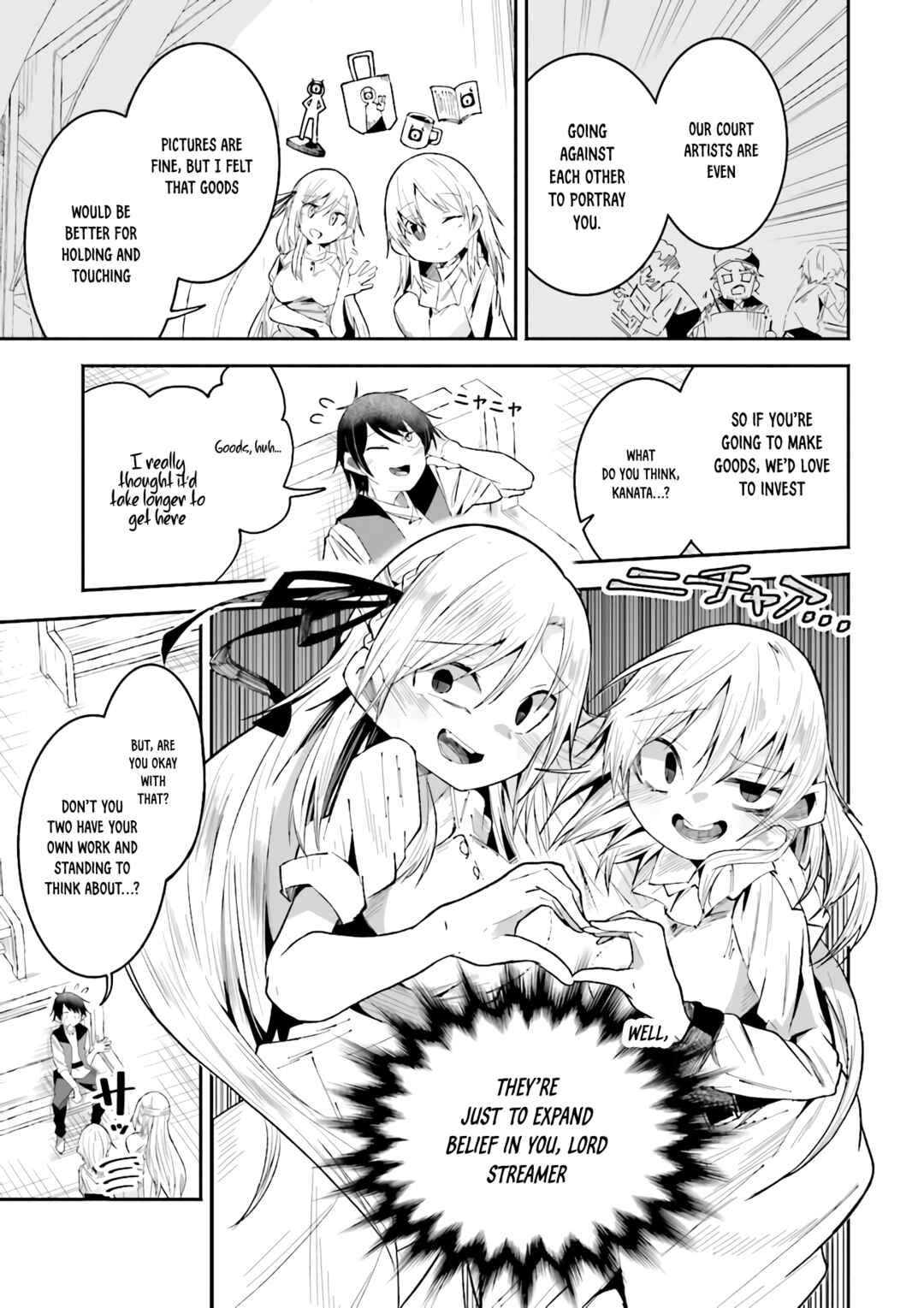 Page 3 Chapter 21 Isekai de Haishin Katsudou wo Shitara Tairyou no Yandere Shinja wo Umidashite Shimatta Ken