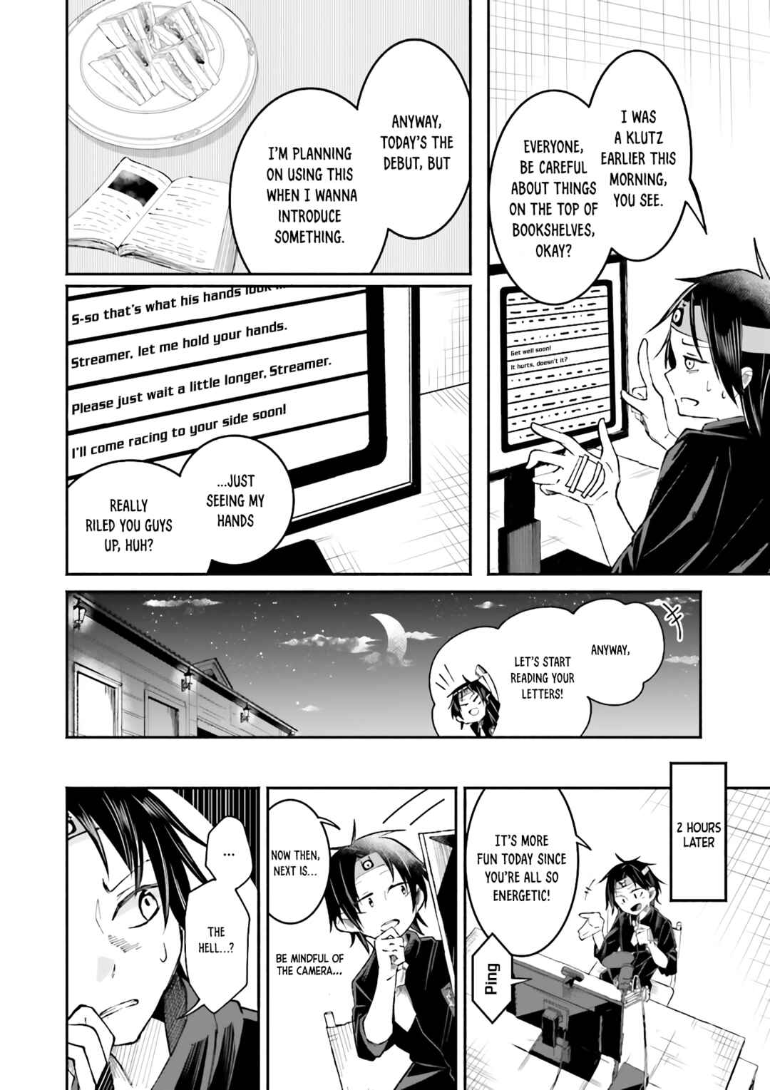 Page 4 Chapter 5 Isekai de Haishin Katsudou wo Shitara Tairyou no Yandere Shinja wo Umidashite Shimatta Ken