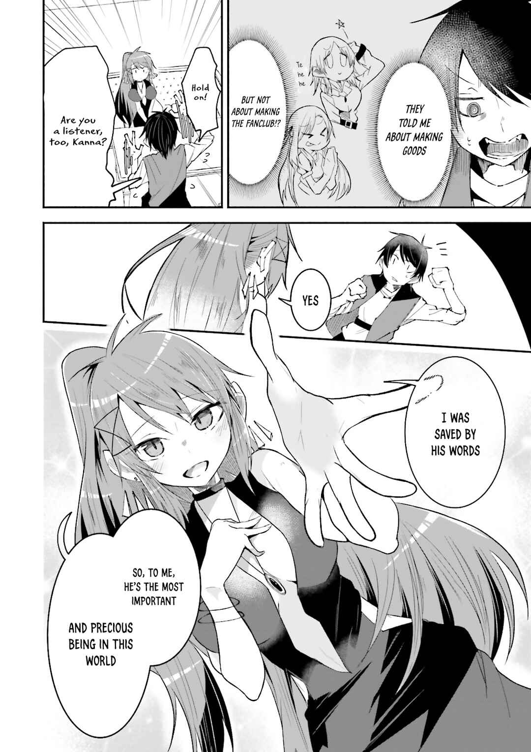 Page 4 Chapter 22 Isekai de Haishin Katsudou wo Shitara Tairyou no Yandere Shinja wo Umidashite Shimatta Ken