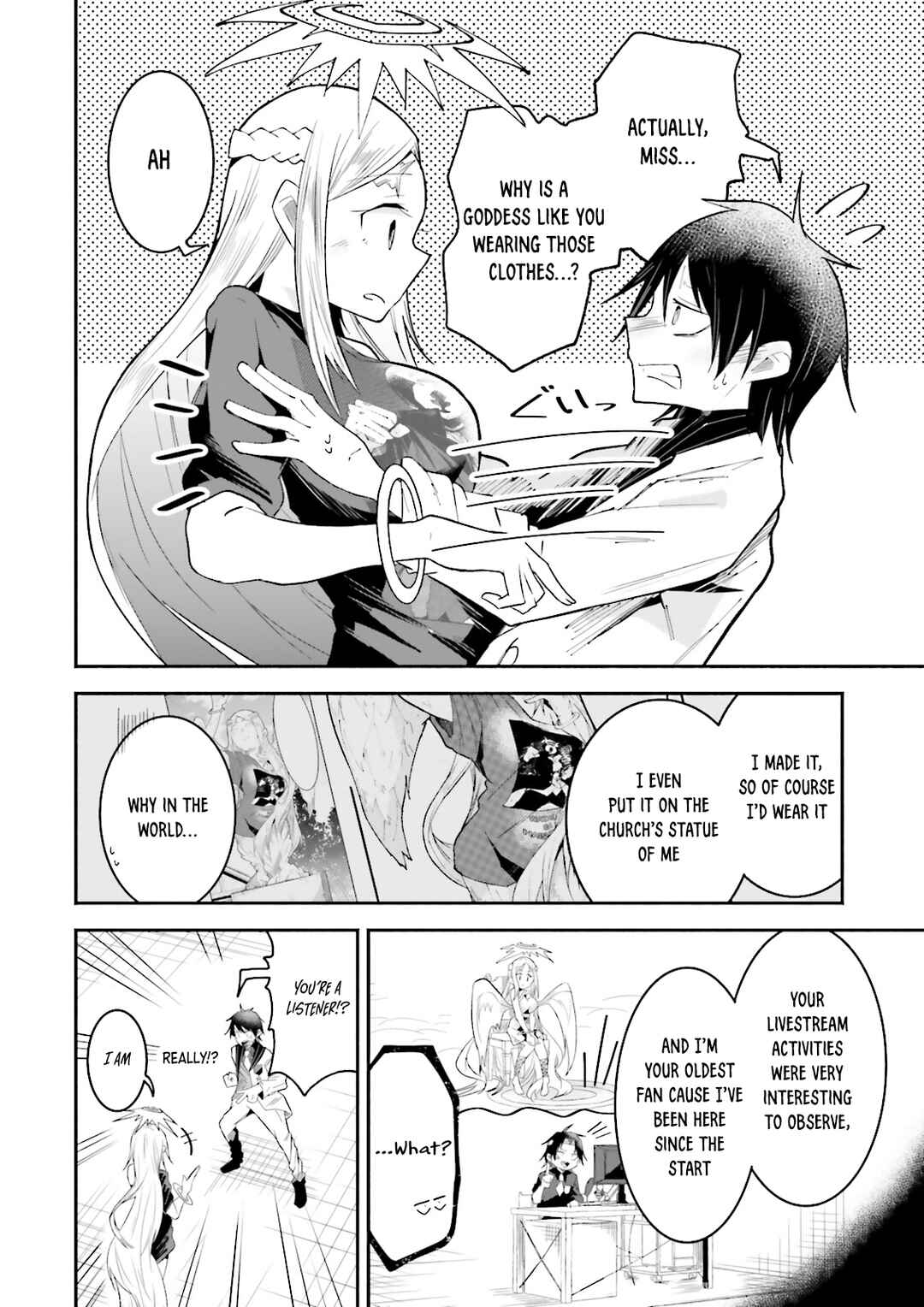 Page 8 Chapter 24 Isekai de Haishin Katsudou wo Shitara Tairyou no Yandere Shinja wo Umidashite Shimatta Ken