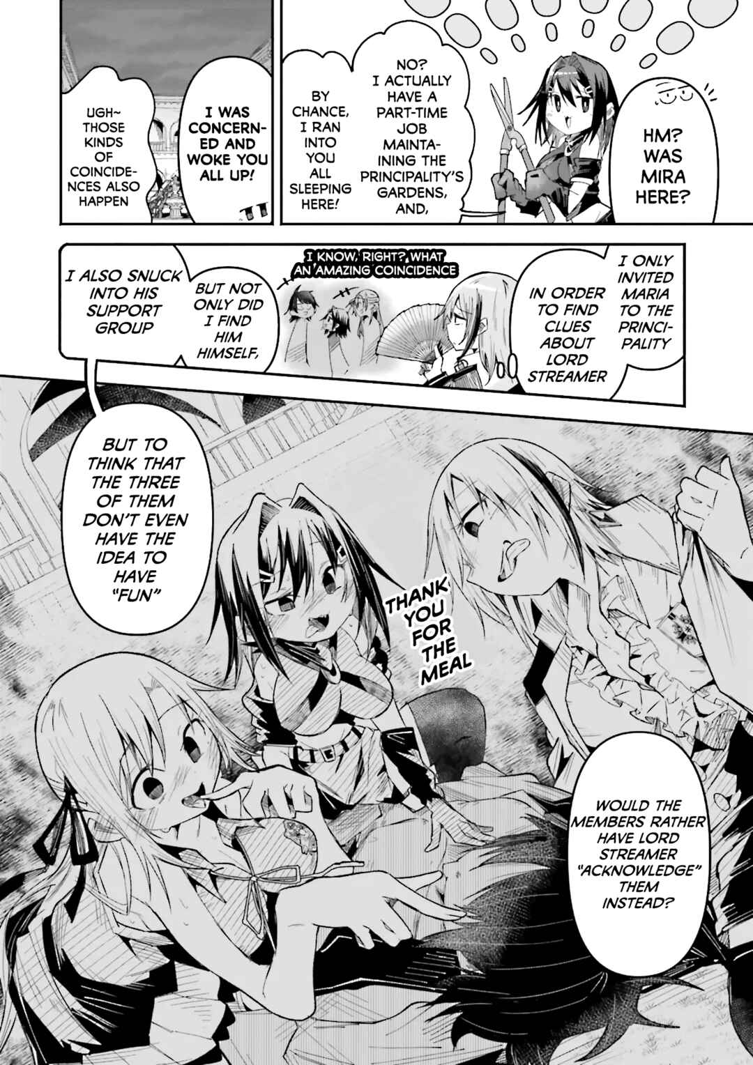 Page 12 Chapter 34 Isekai de Haishin Katsudou wo Shitara Tairyou no Yandere Shinja wo Umidashite Shimatta Ken