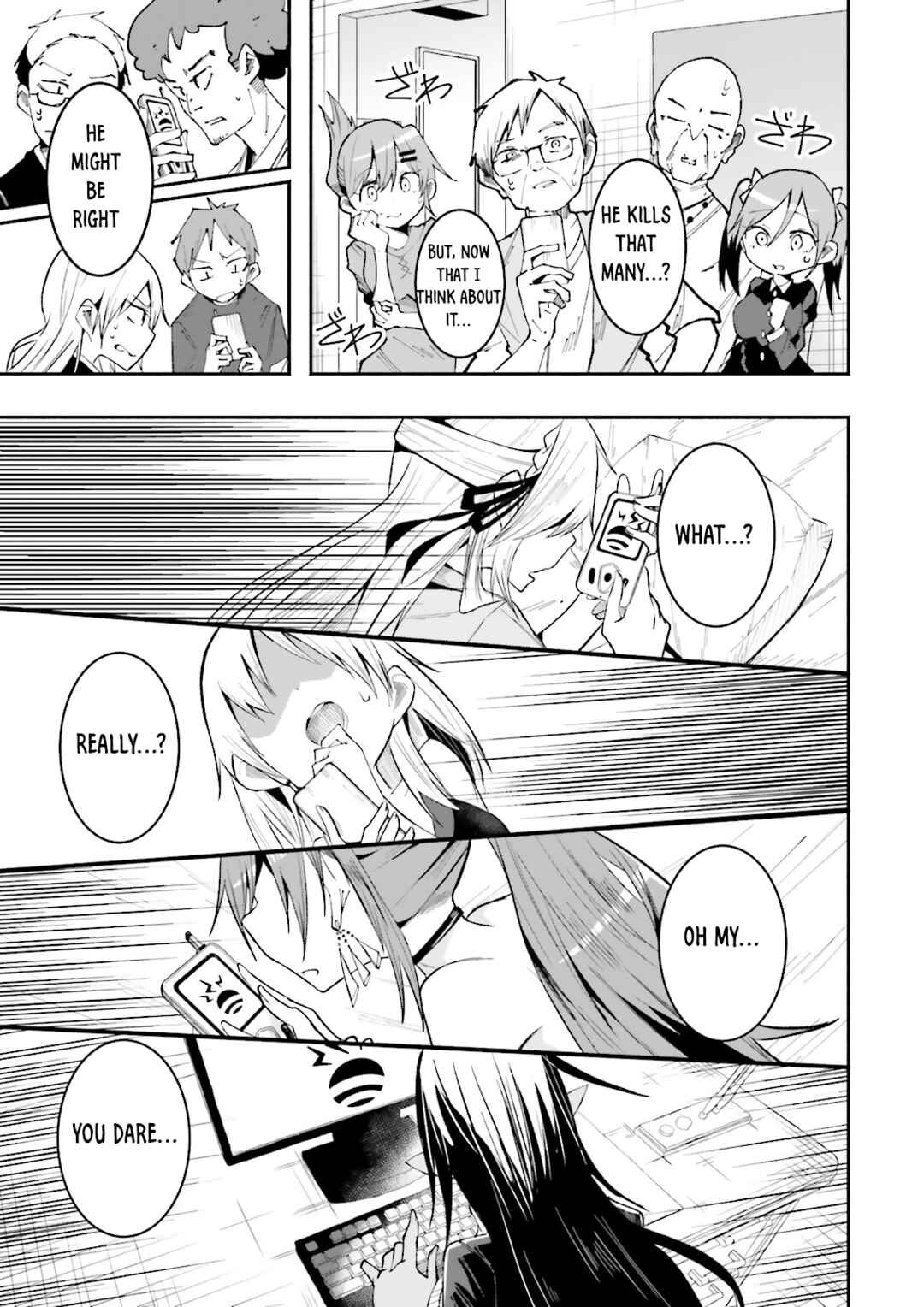 Page 13 Chapter 15 Isekai de Haishin Katsudou wo Shitara Tairyou no Yandere Shinja wo Umidashite Shimatta Ken