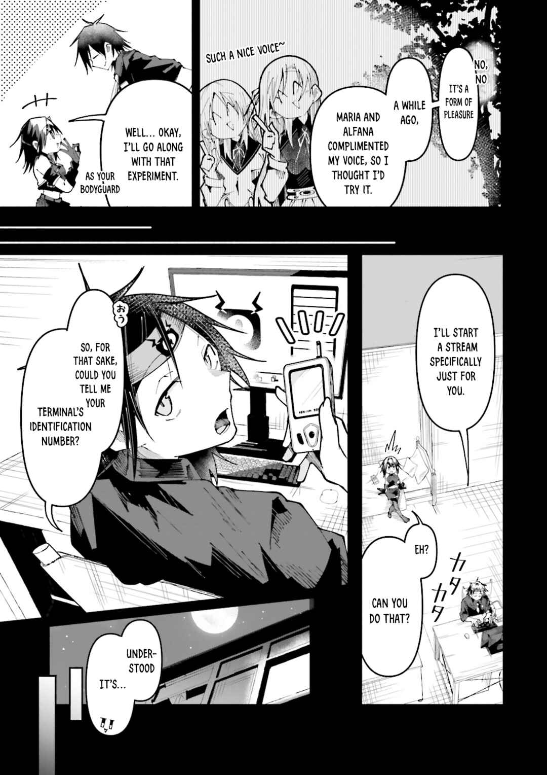 Page 9 Chapter 28 Isekai de Haishin Katsudou wo Shitara Tairyou no Yandere Shinja wo Umidashite Shimatta Ken