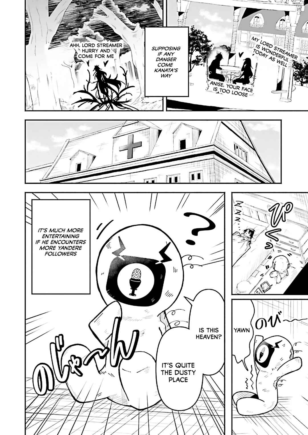 Page 28 Chapter 39 Isekai de Haishin Katsudou wo Shitara Tairyou no Yandere Shinja wo Umidashite Shimatta Ken