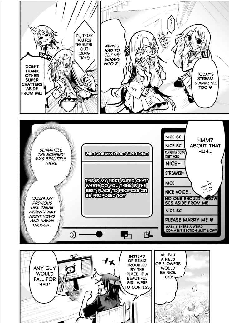 Page 8 Chapter 45 Isekai de Haishin Katsudou wo Shitara Tairyou no Yandere Shinja wo Umidashite Shimatta Ken