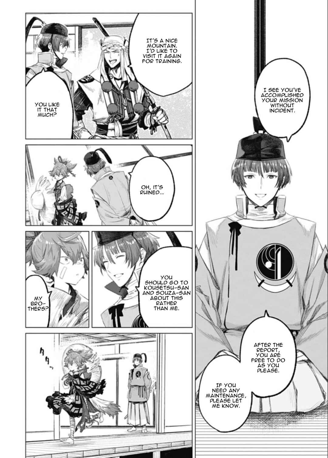 Page 36 Chapter 5 Touken Ranbu Side Story: Tale of Ayakashi