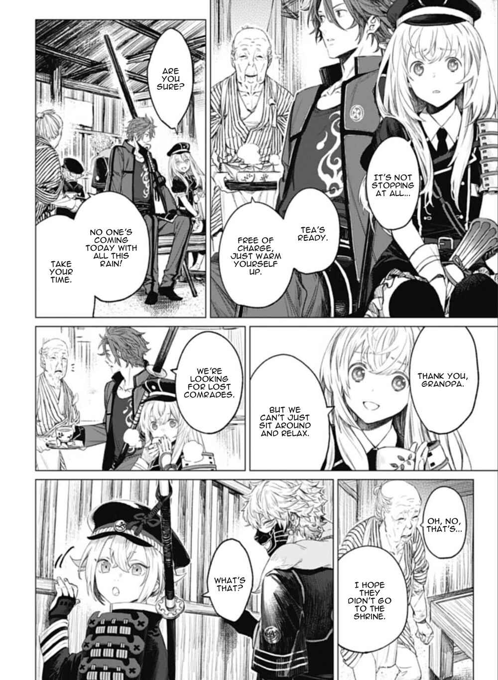 Page 12 Chapter 4 Touken Ranbu Side Story: Tale of Ayakashi