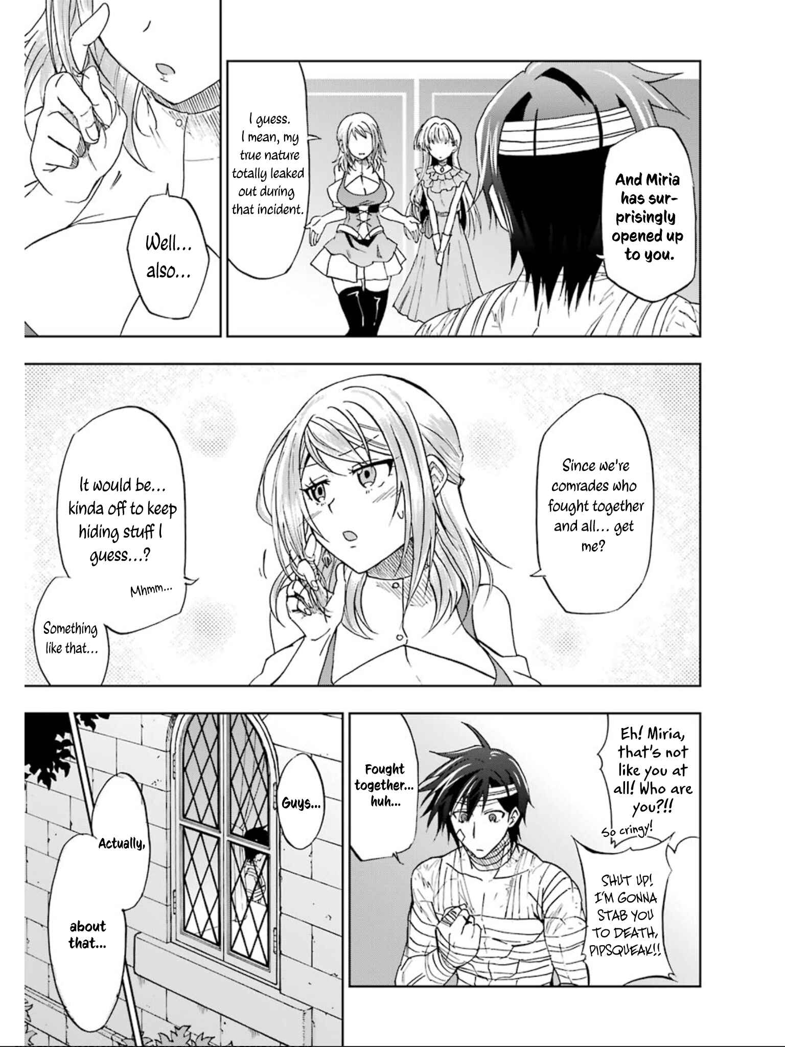 Page 8 Chapter 11 Ankoku Kishi no Ore Desu ga Saikyou no Paladin wo Mezashimasu