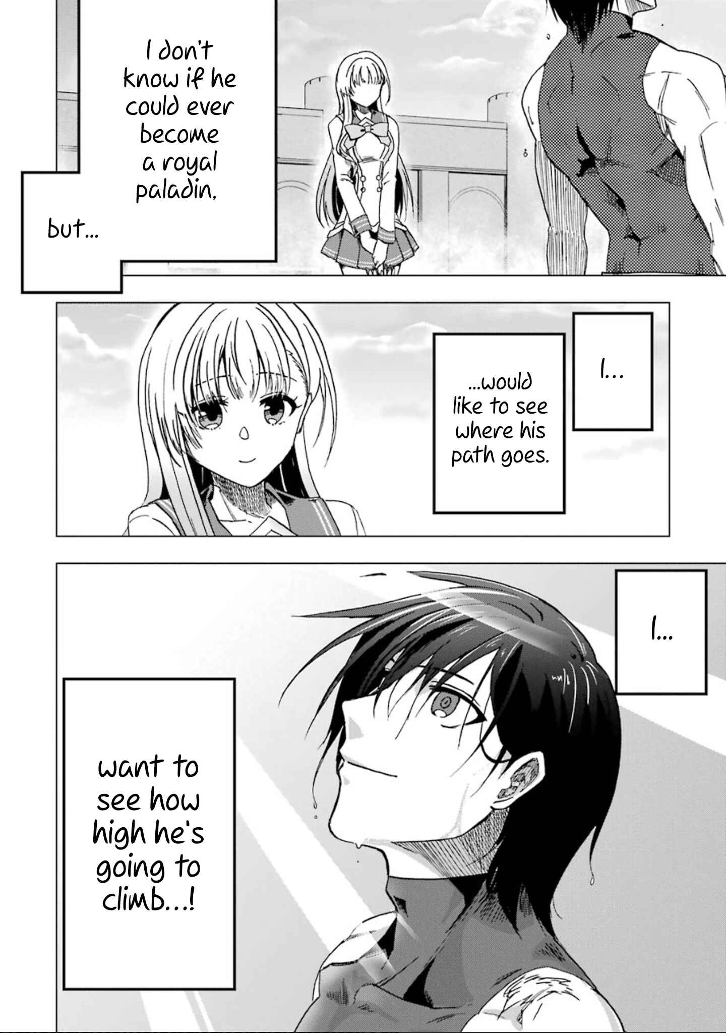 Page 34 Chapter 3 Ankoku Kishi no Ore Desu ga Saikyou no Paladin wo Mezashimasu