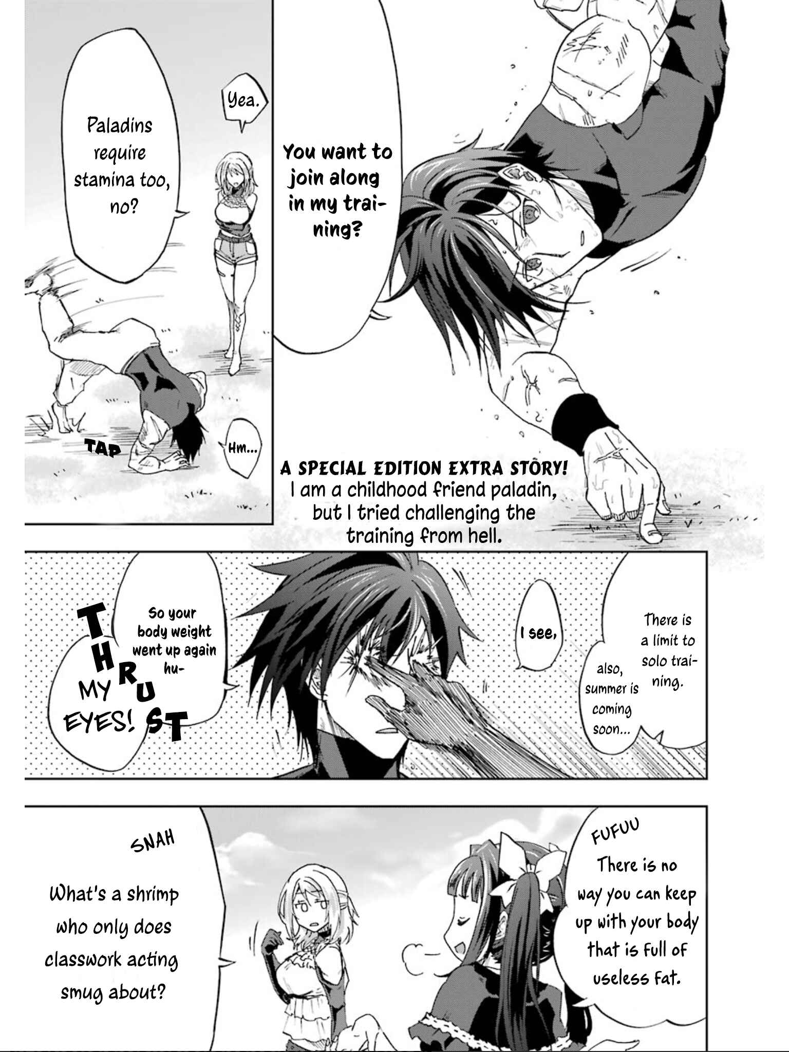 Page 2 Chapter 10.5 Ankoku Kishi no Ore Desu ga Saikyou no Paladin wo Mezashimasu