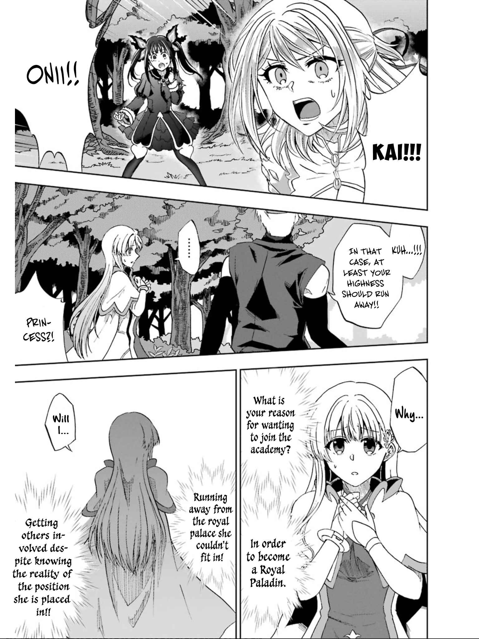 Page 24 Chapter 10 Ankoku Kishi no Ore Desu ga Saikyou no Paladin wo Mezashimasu