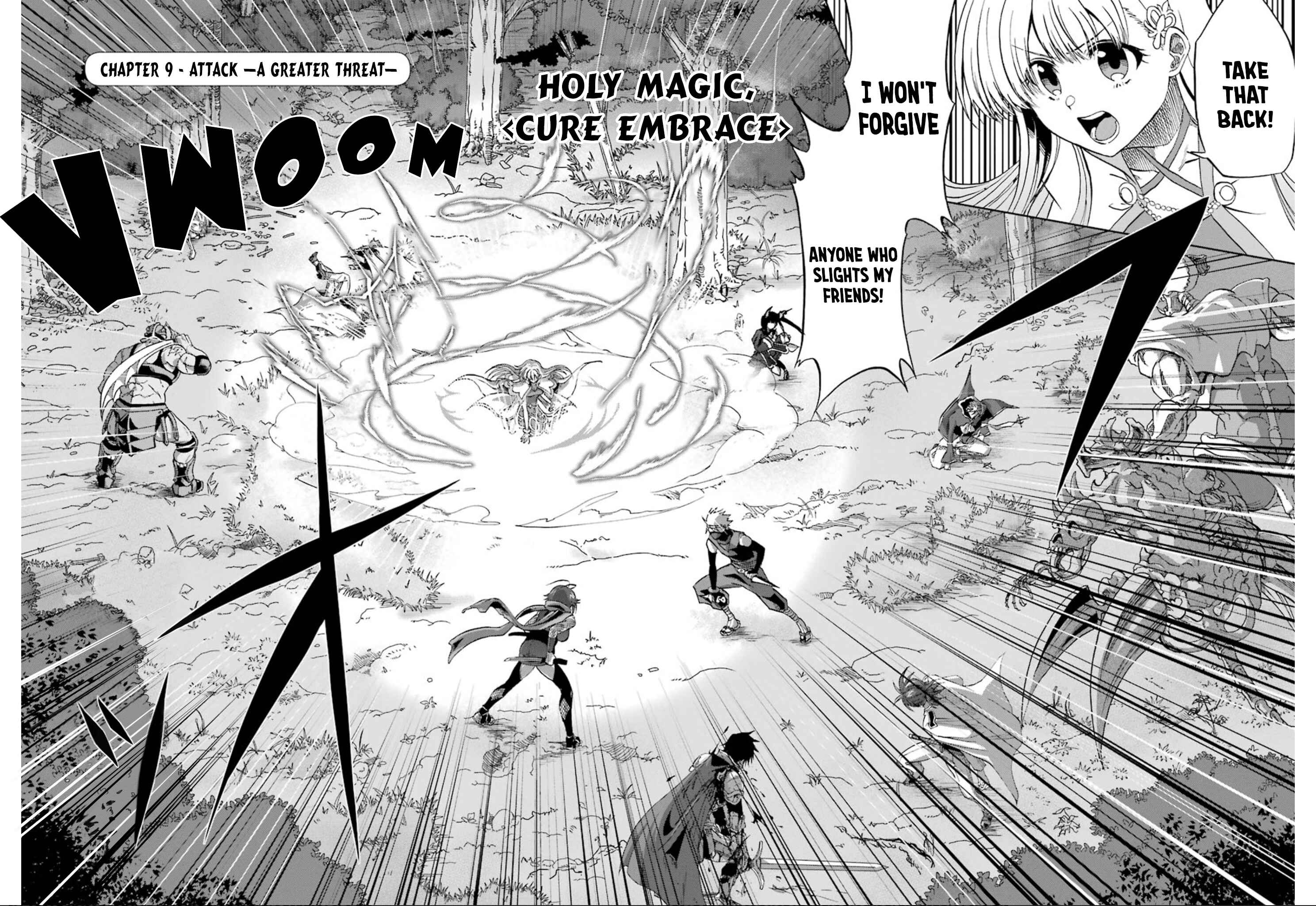 Page 3 Chapter 9 Ankoku Kishi no Ore Desu ga Saikyou no Paladin wo Mezashimasu