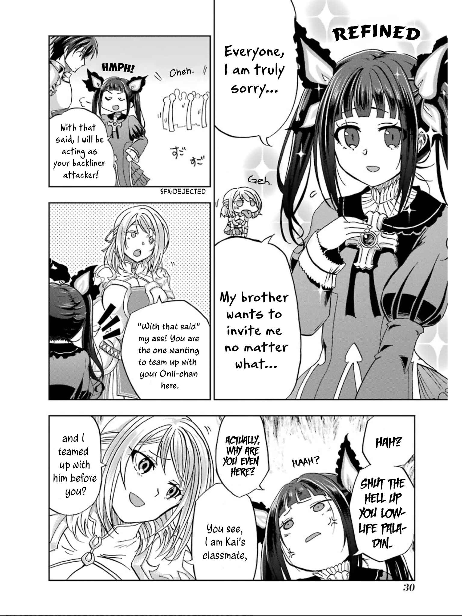 Page 32 Chapter 6 Ankoku Kishi no Ore Desu ga Saikyou no Paladin wo Mezashimasu