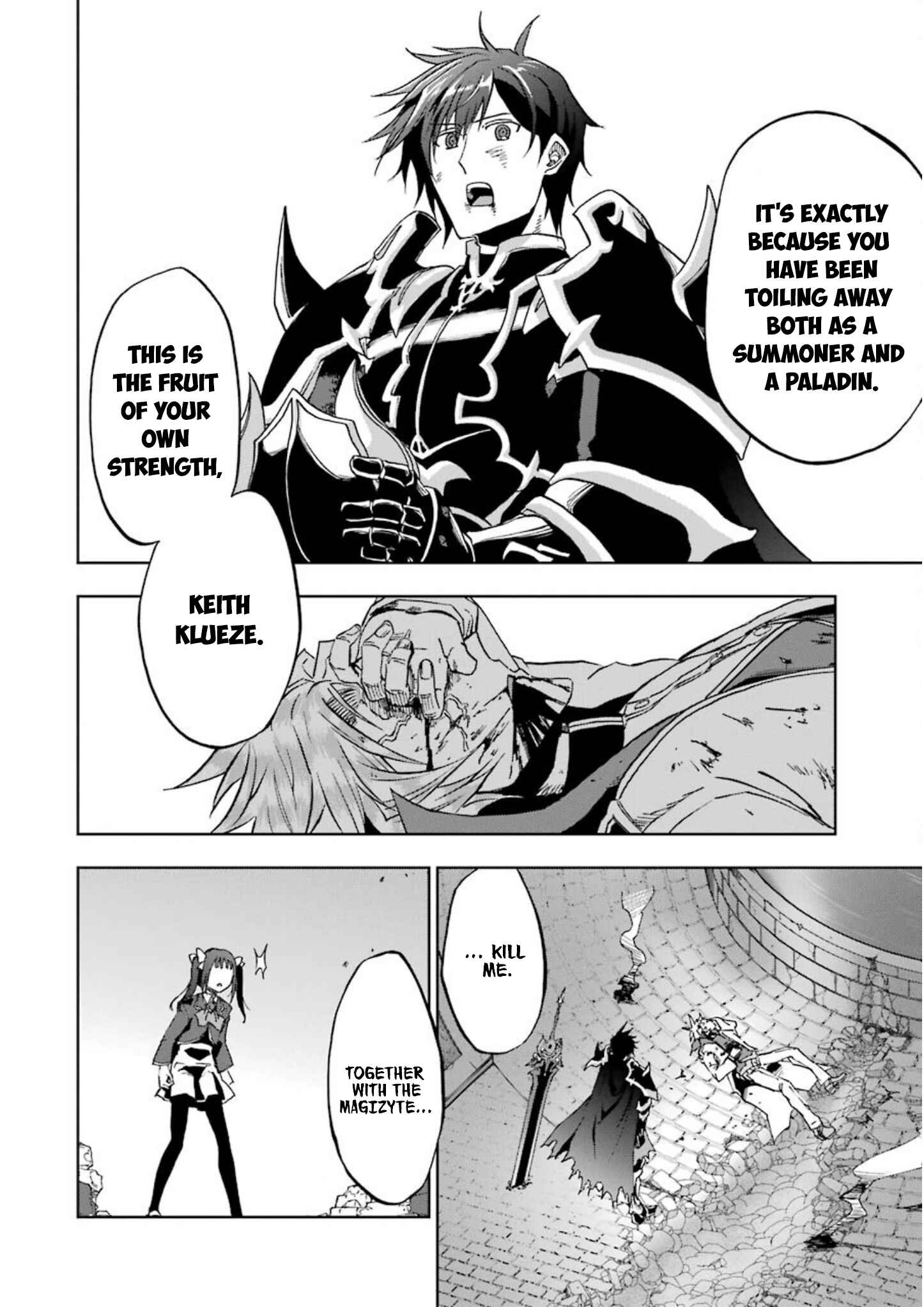 Page 34 Chapter 25 Ankoku Kishi no Ore Desu ga Saikyou no Paladin wo Mezashimasu