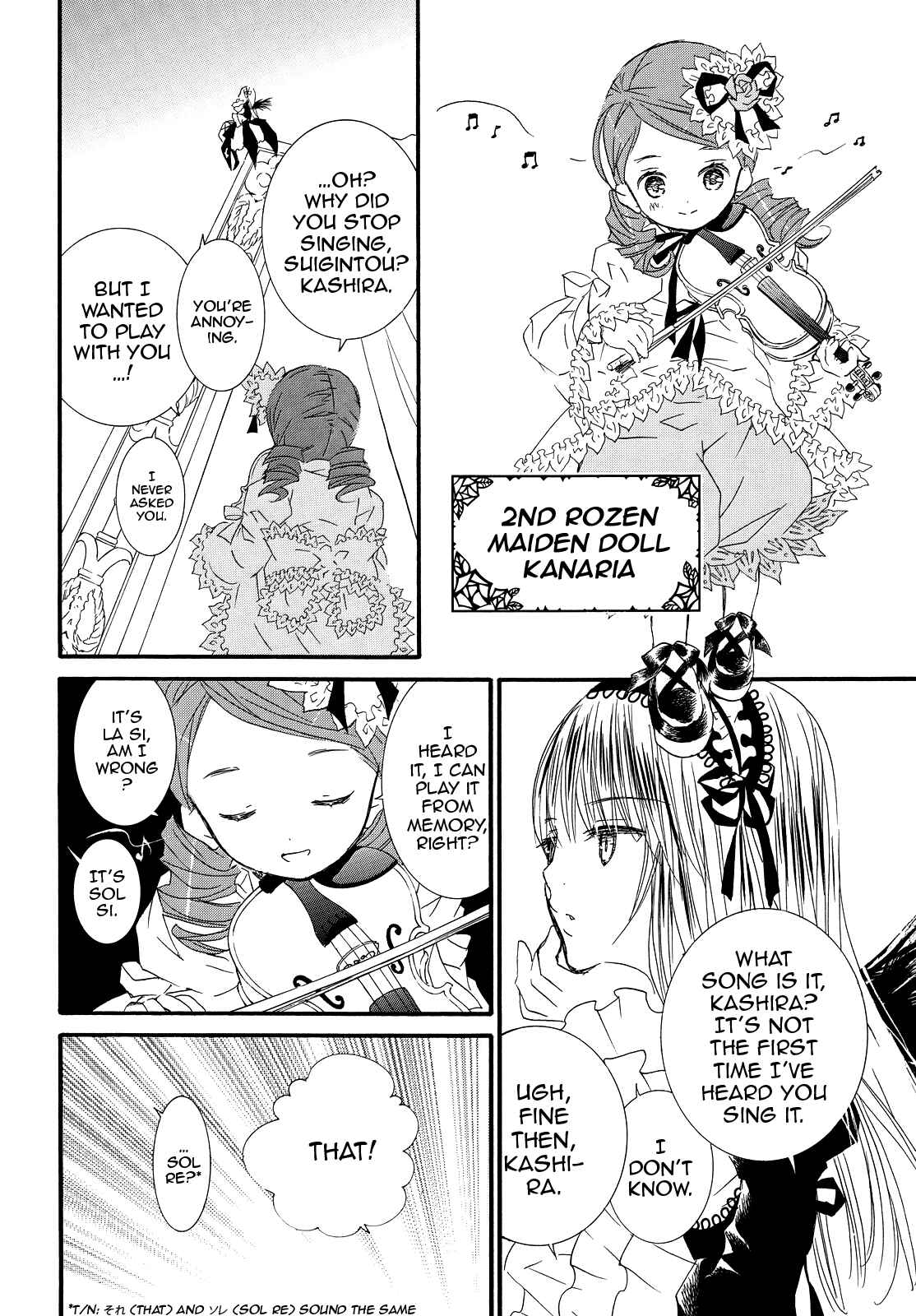 Page 15 Chapter 2 Rozen Maiden Illustrations: Bara Otome