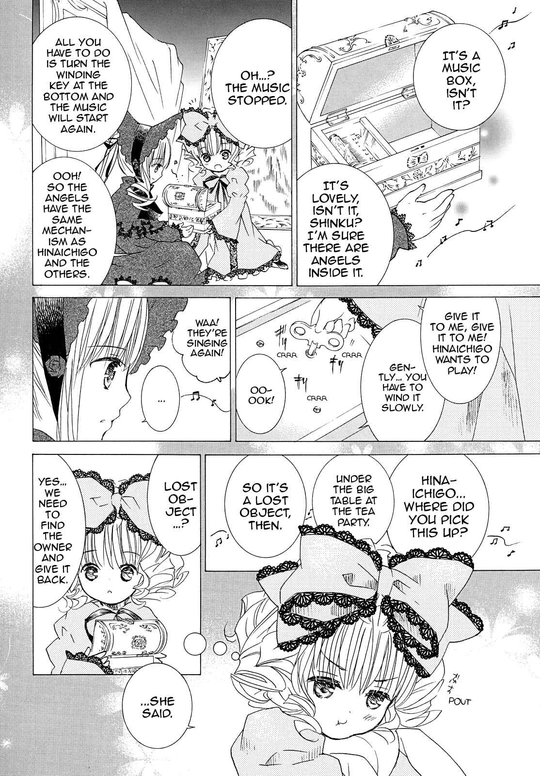 Page 7 Chapter 2 Rozen Maiden Illustrations: Bara Otome