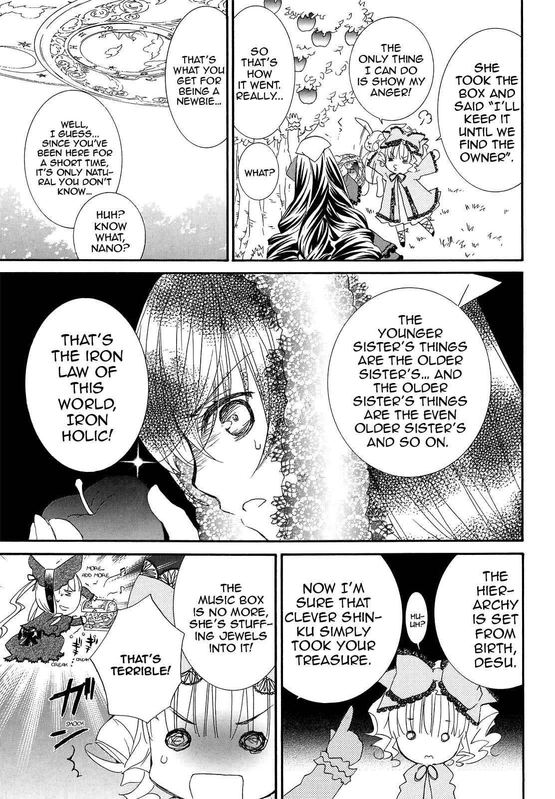 Page 8 Chapter 2 Rozen Maiden Illustrations: Bara Otome