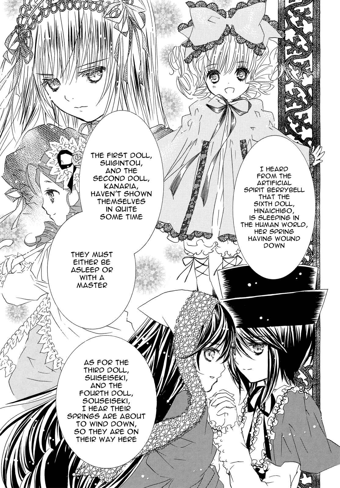 Page 7 Chapter 3 Rozen Maiden Illustrations: Bara Otome