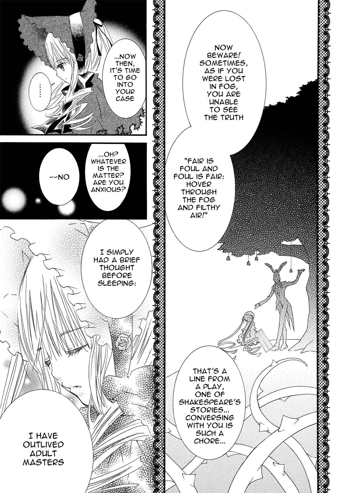 Page 8 Chapter 3 Rozen Maiden Illustrations: Bara Otome