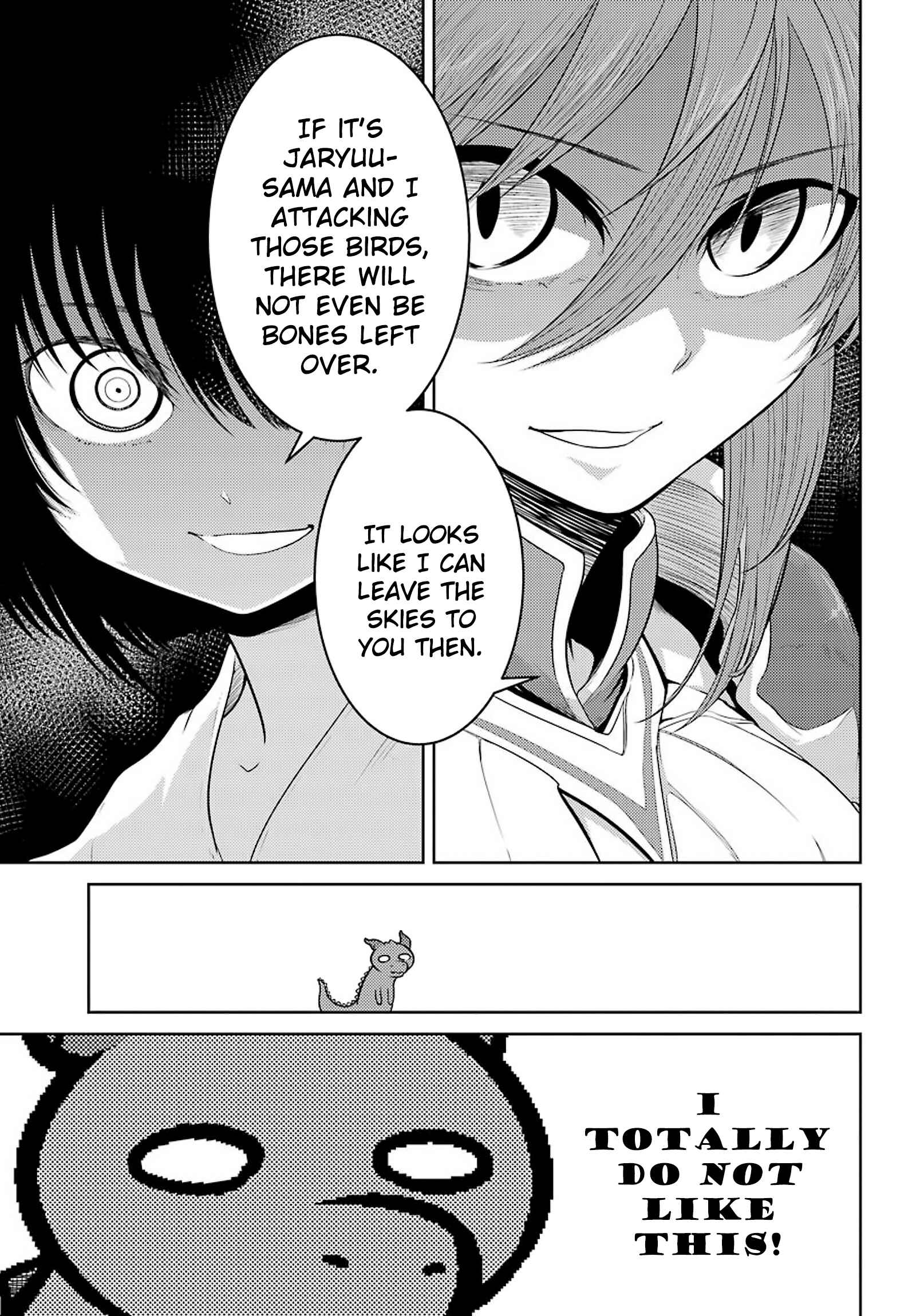 Page 14 Chapter 3 Yowai 5000-nen no Soushoku Dragon, Iware naki Jaryuu Nintei: Yada Kono Ikenie, Hito no Hanashi wo Kiite Kurenai