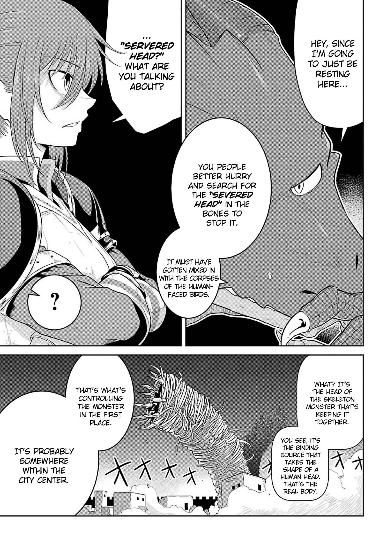 Page 18 Chapter 3 Yowai 5000-nen no Soushoku Dragon, Iware naki Jaryuu Nintei: Yada Kono Ikenie, Hito no Hanashi wo Kiite Kurenai