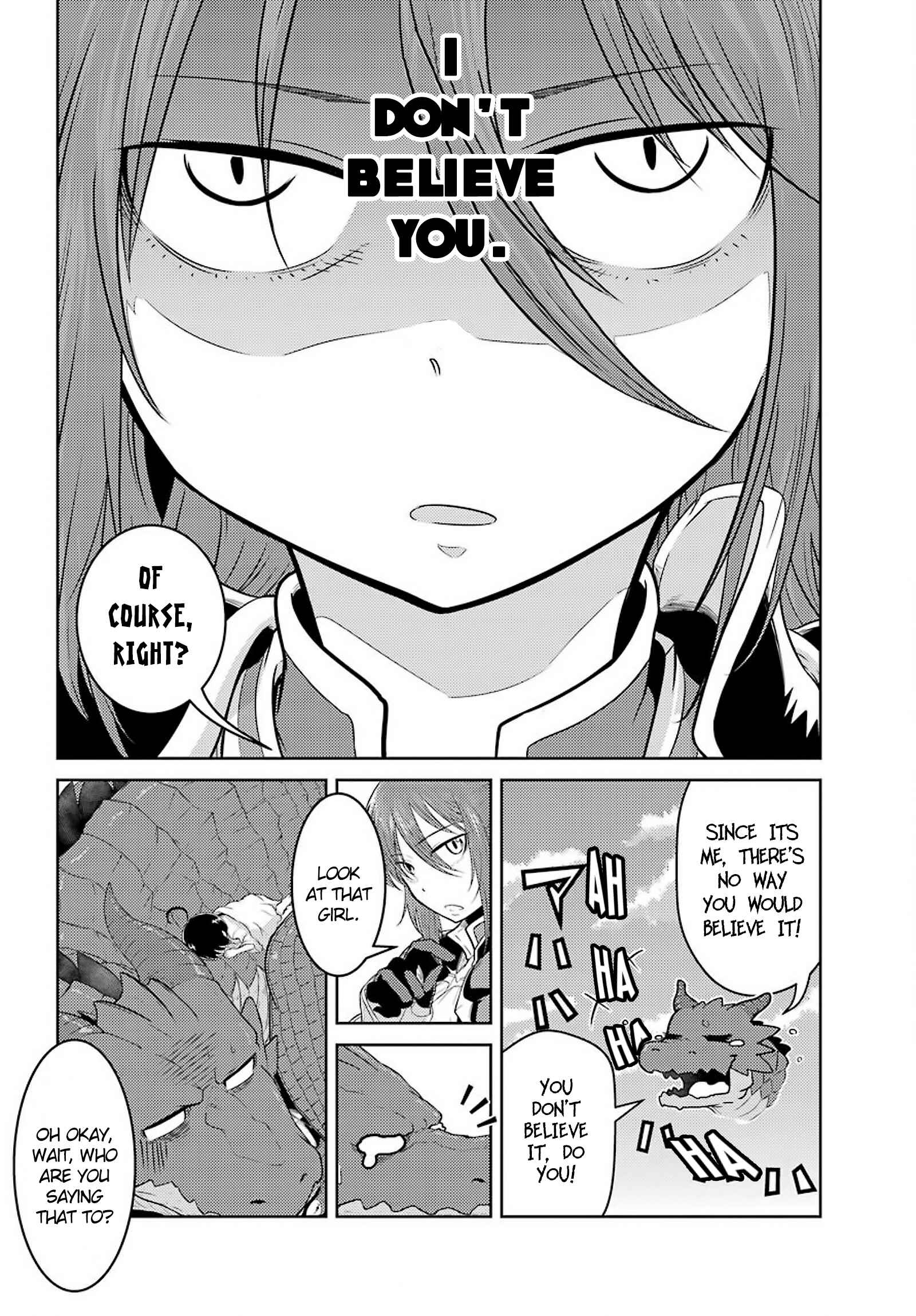 Page 29 Chapter 3 Yowai 5000-nen no Soushoku Dragon, Iware naki Jaryuu Nintei: Yada Kono Ikenie, Hito no Hanashi wo Kiite Kurenai
