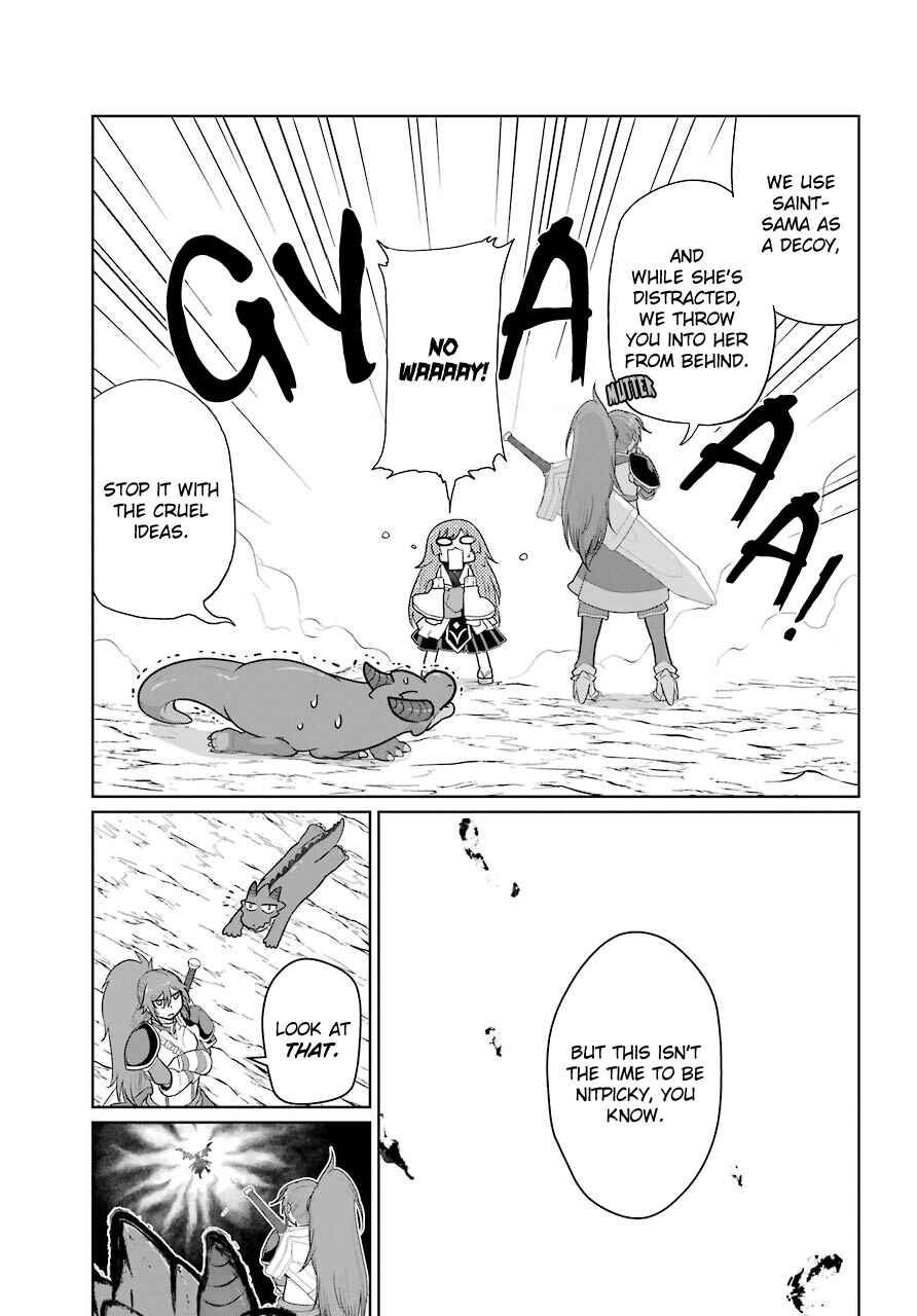 Page 15 Chapter 13 Yowai 5000-nen no Soushoku Dragon, Iware naki Jaryuu Nintei: Yada Kono Ikenie, Hito no Hanashi wo Kiite Kurenai