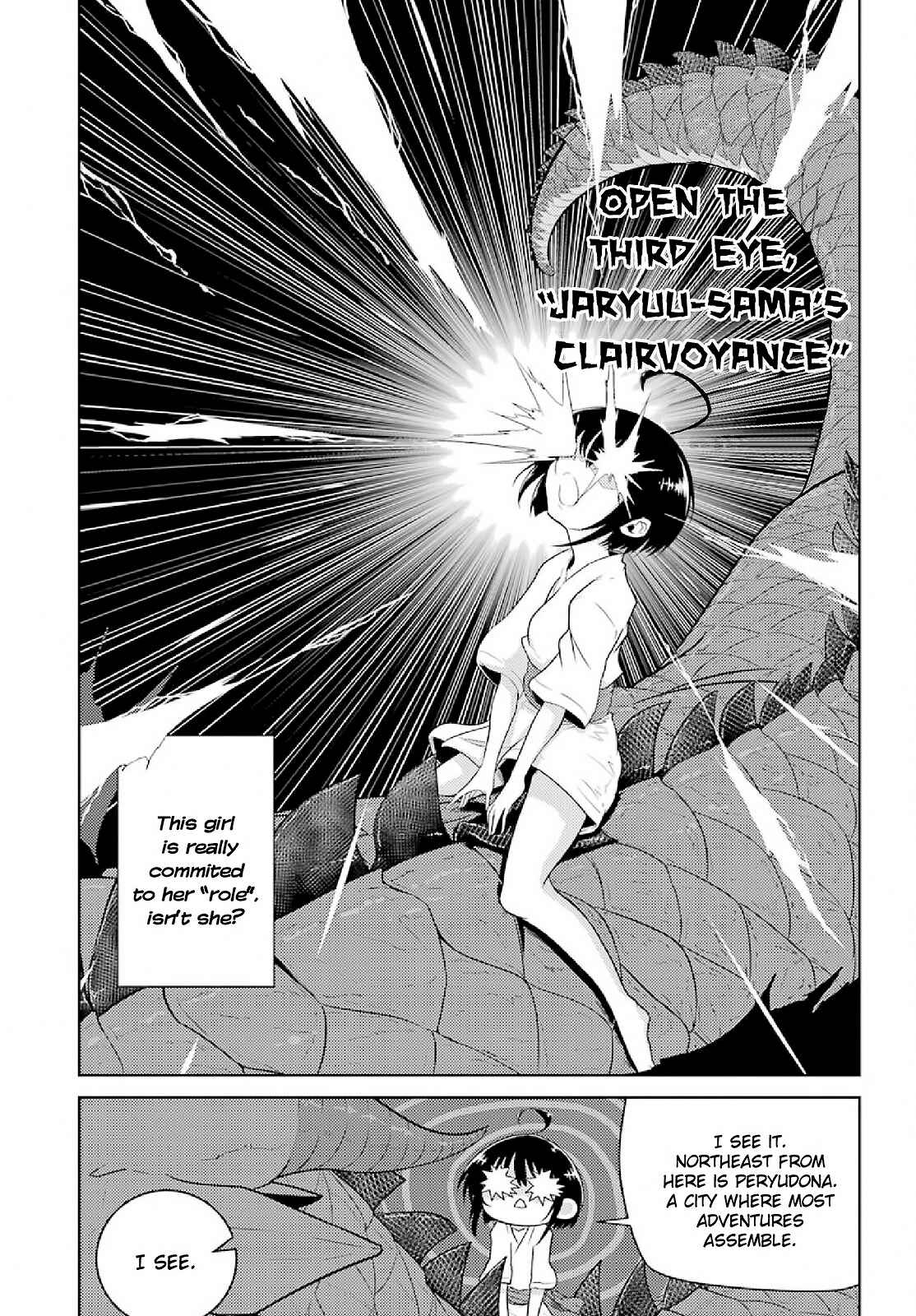 Page 13 Chapter 2 Yowai 5000-nen no Soushoku Dragon, Iware naki Jaryuu Nintei: Yada Kono Ikenie, Hito no Hanashi wo Kiite Kurenai