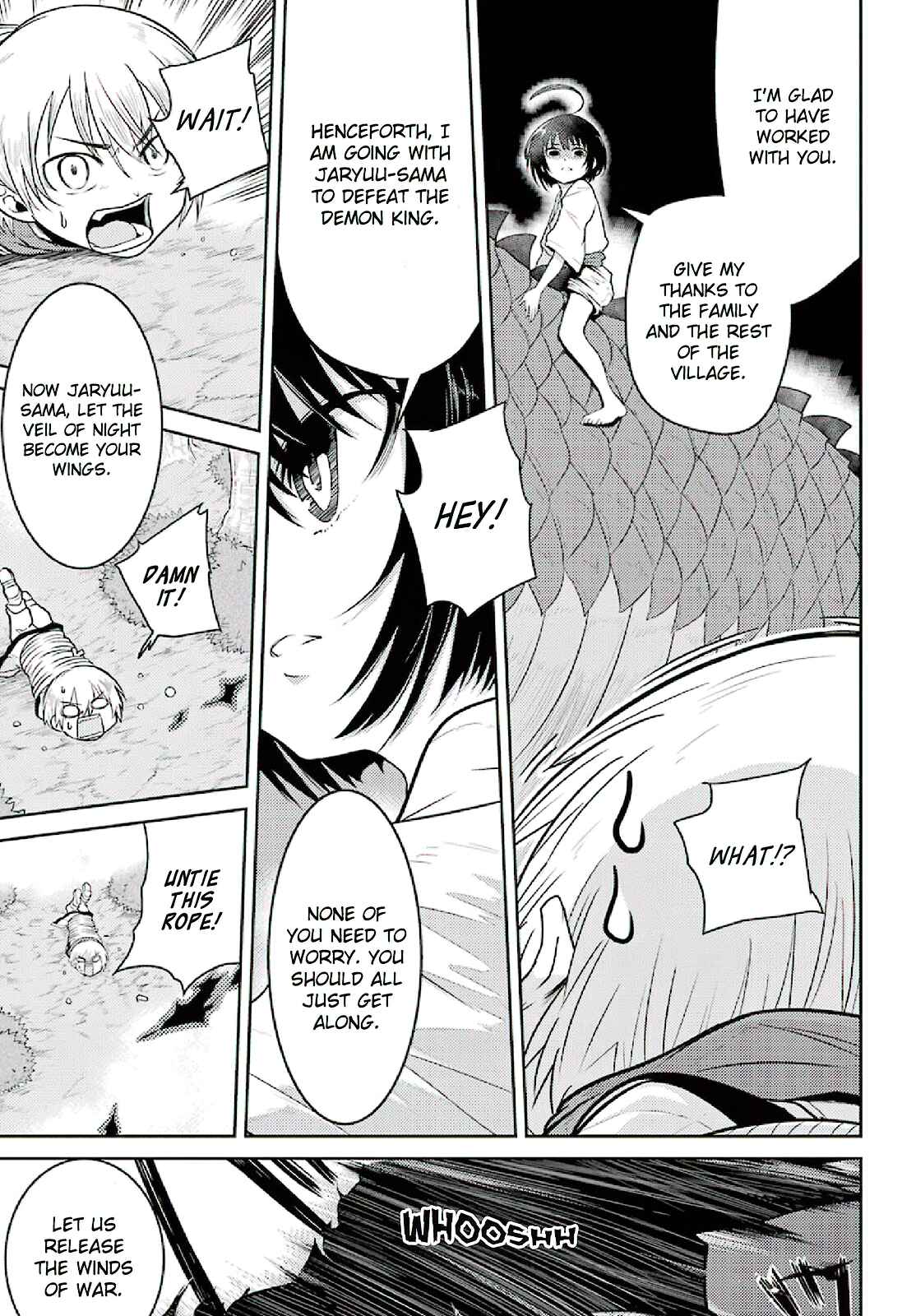 Page 9 Chapter 2 Yowai 5000-nen no Soushoku Dragon, Iware naki Jaryuu Nintei: Yada Kono Ikenie, Hito no Hanashi wo Kiite Kurenai